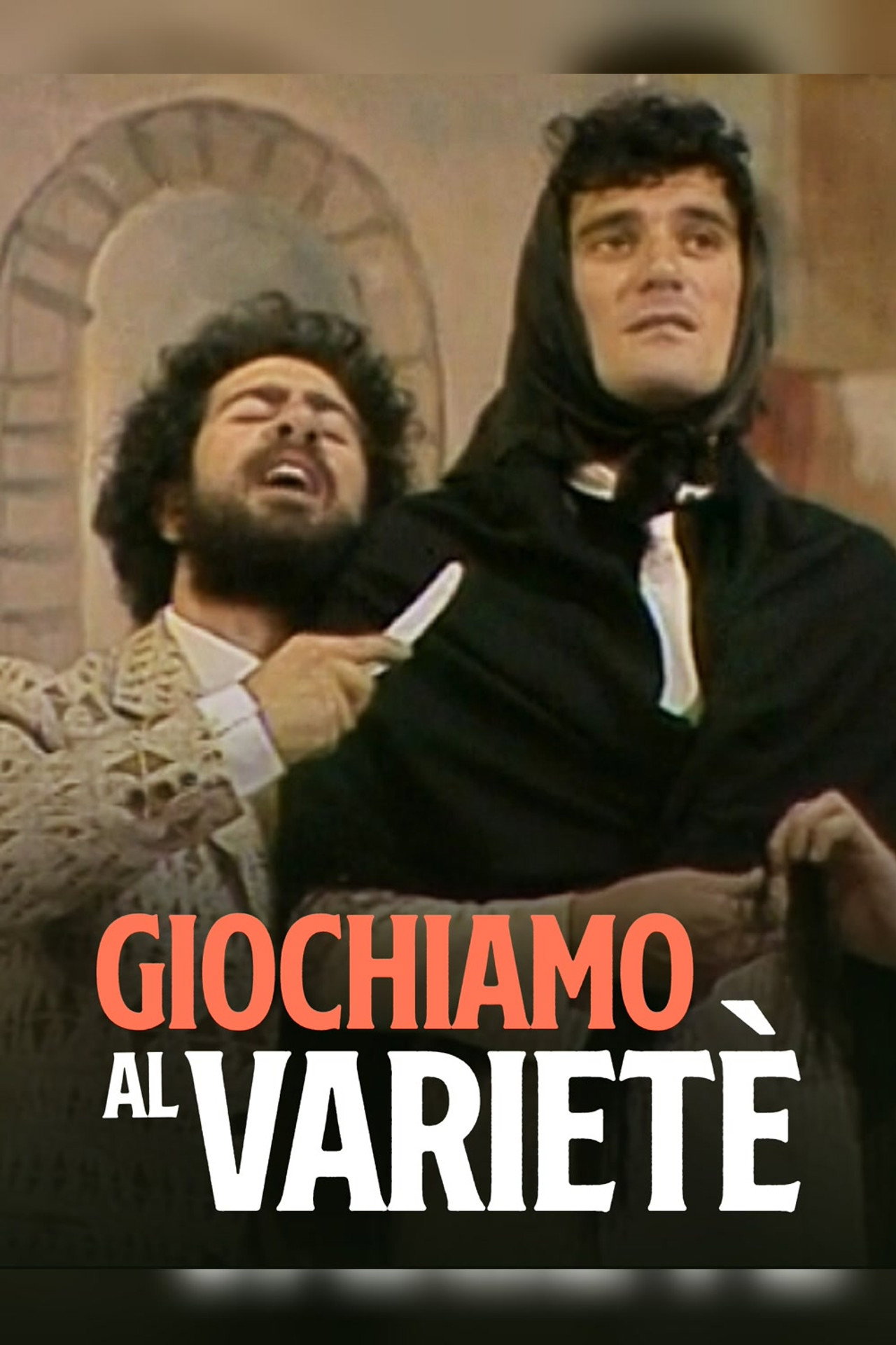 Giochiamo al varieté affisch