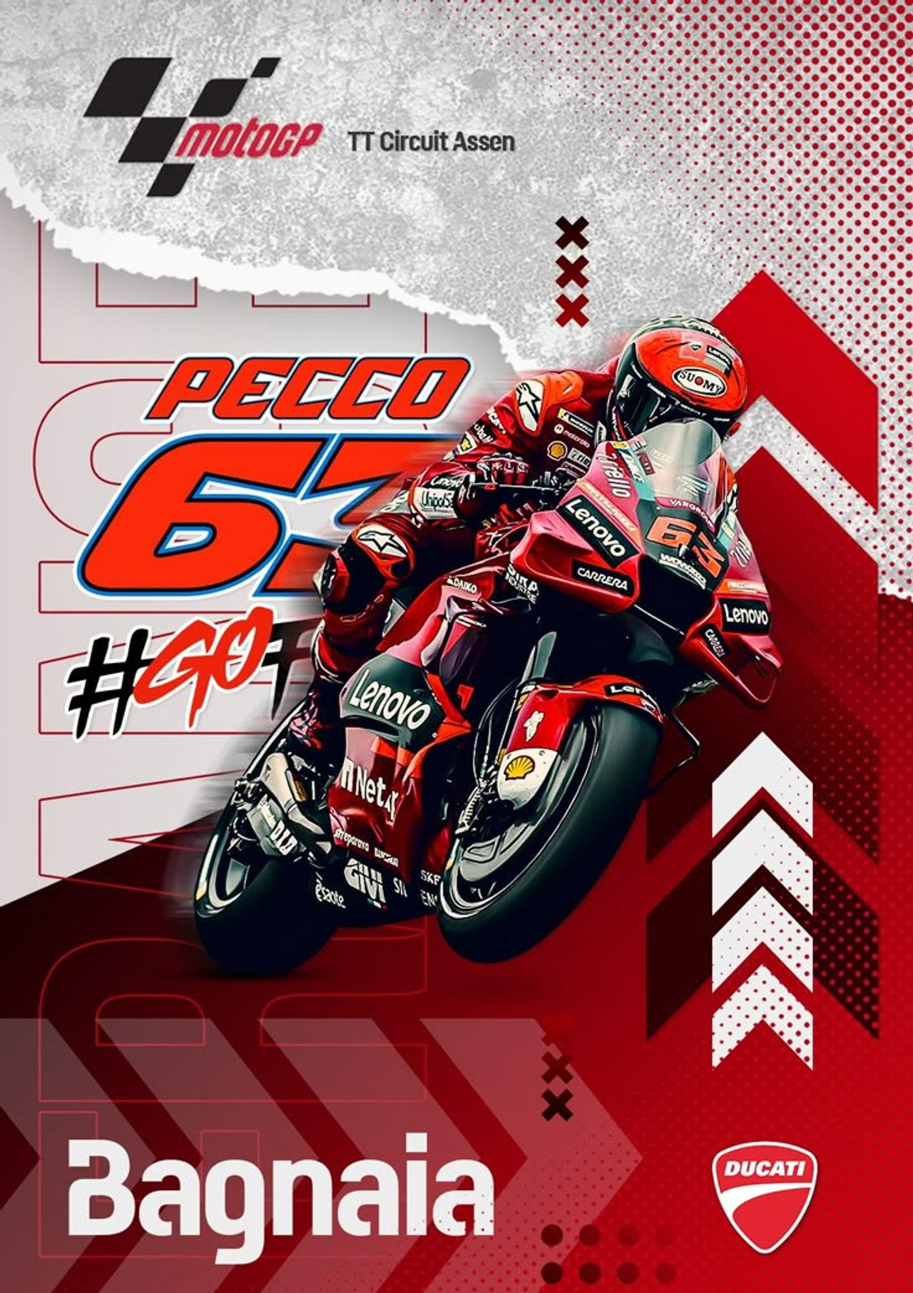 Dream On – Ducati and Bagnaia’s Pursuit of Glory Backdrop