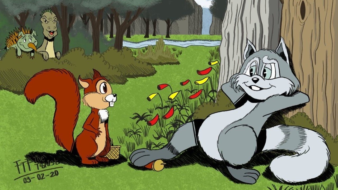 Wabuu the Cheeky Racoon