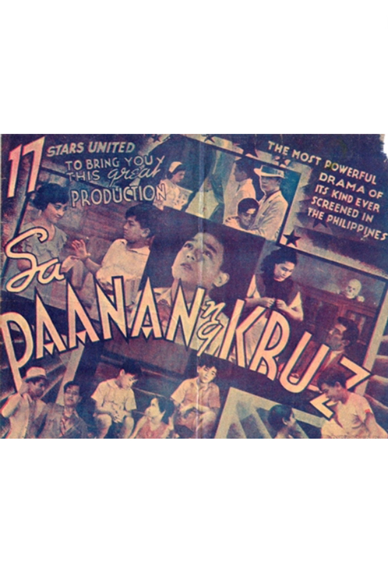 Sa Paanan ng Kruz filmaffisch