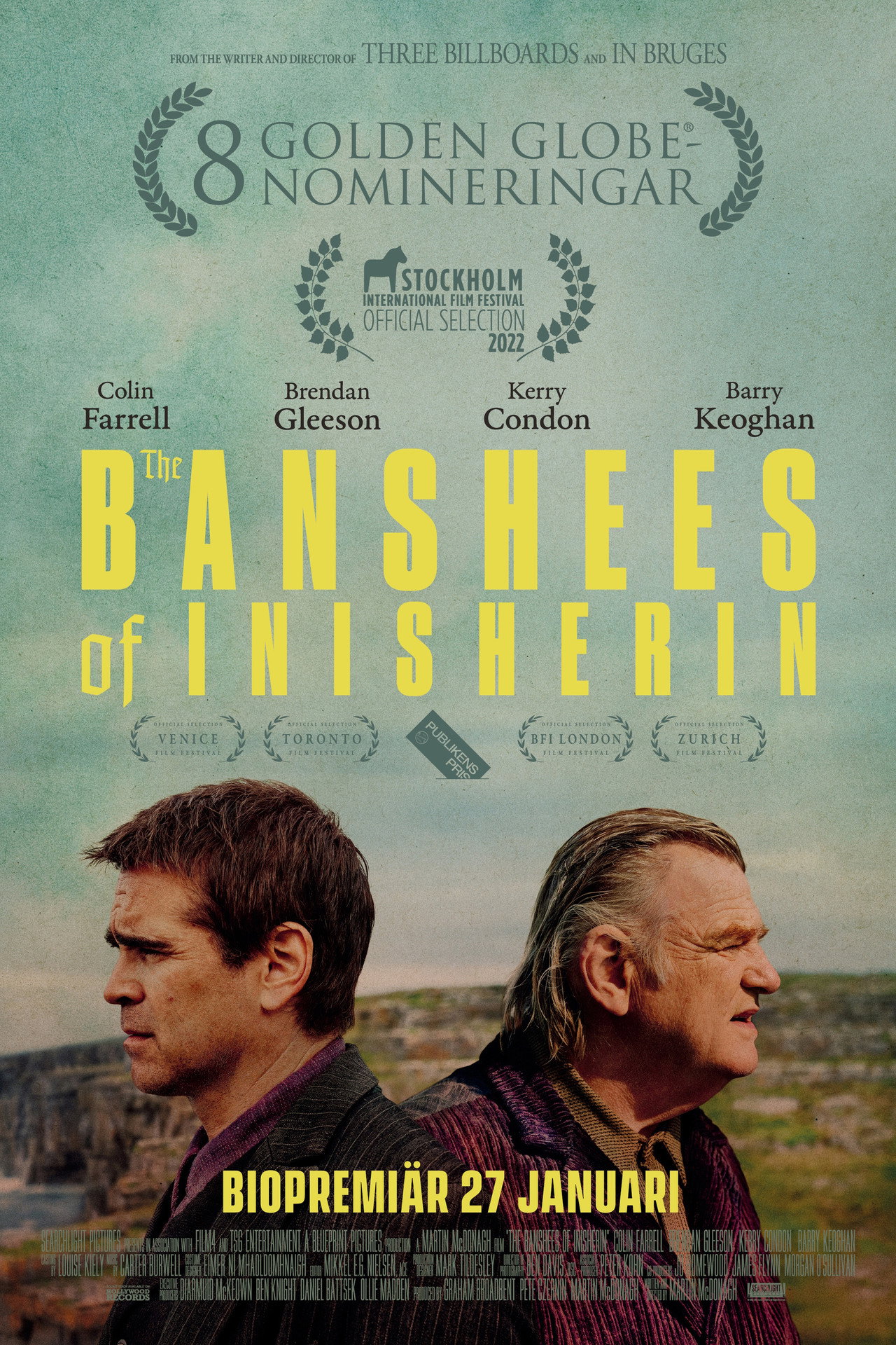 The Banshees of Inisherin filmaffisch