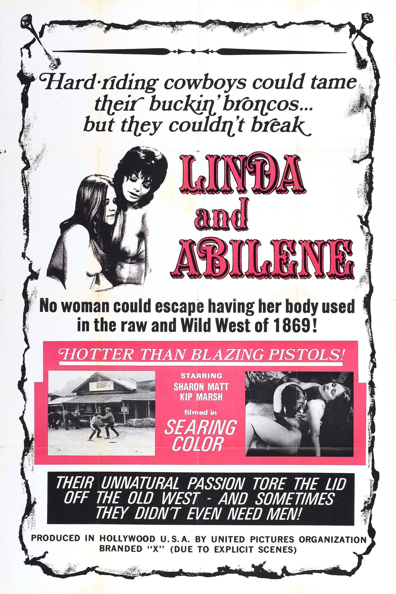 Linda and Abilene filmaffisch