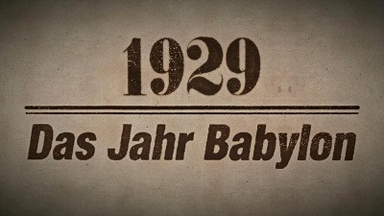 Babylon Berlin - Season 0 Episode 2 : The Year Babylon