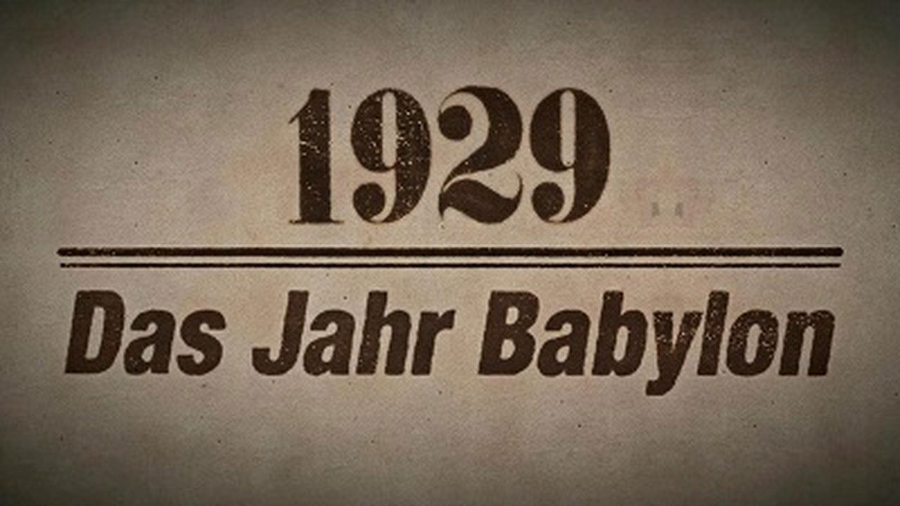 Babylon Berlin - Season 0 Episode 2 : The Year Babylon