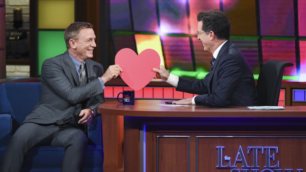 The Late Show with Stephen Colbert - Season 1 Episode 37 : Daniel Craig, Elizabeth Gilbert, Dr. Eugenia Cheng