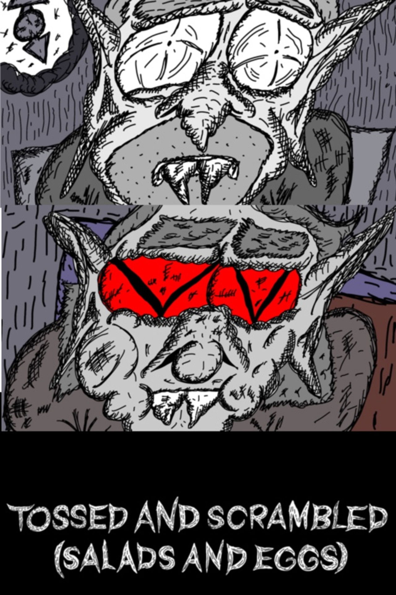 Tossed and Scrambled (Salads and Eggs) Backdrop