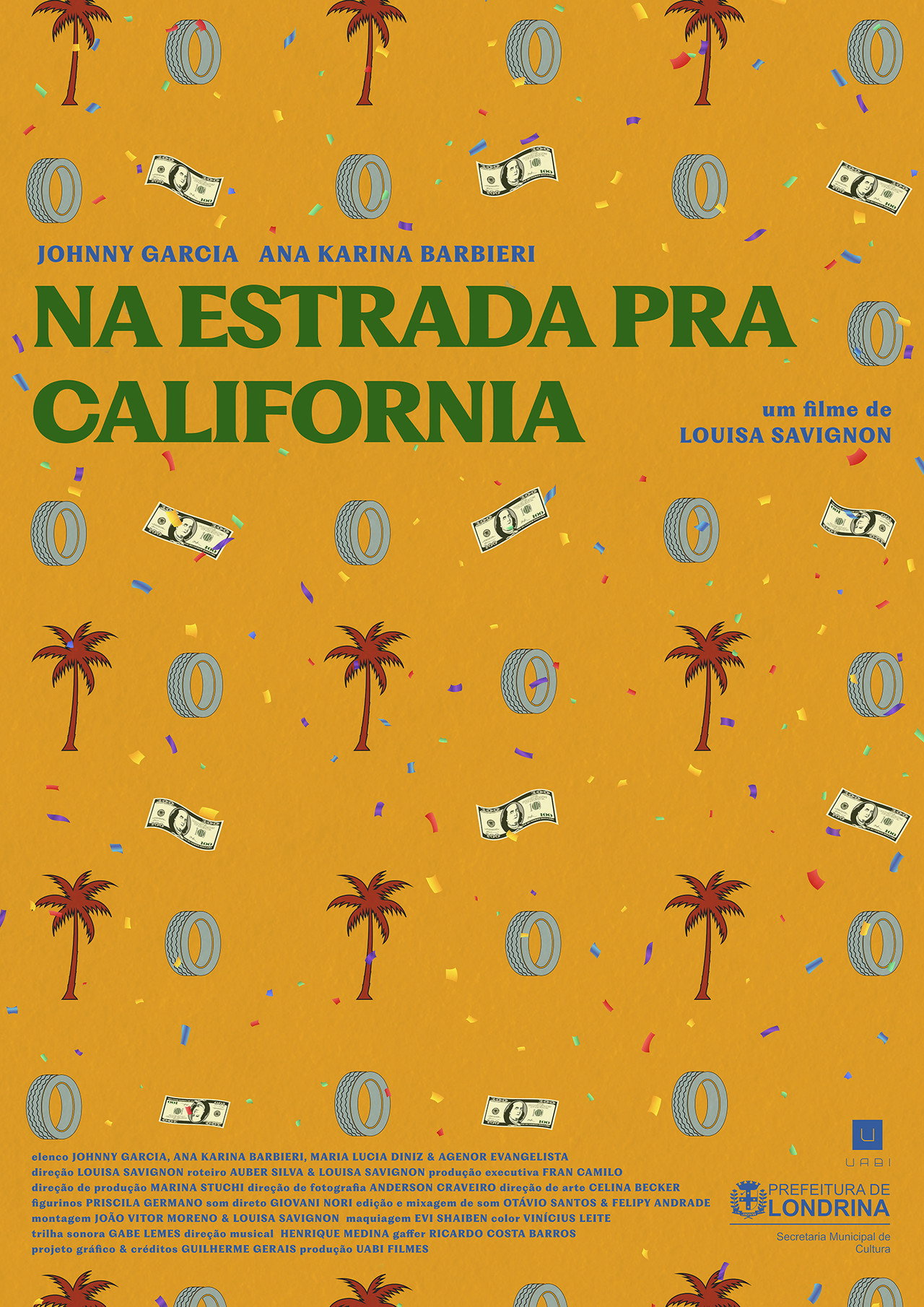 Na Estrada Pra California filmaffisch