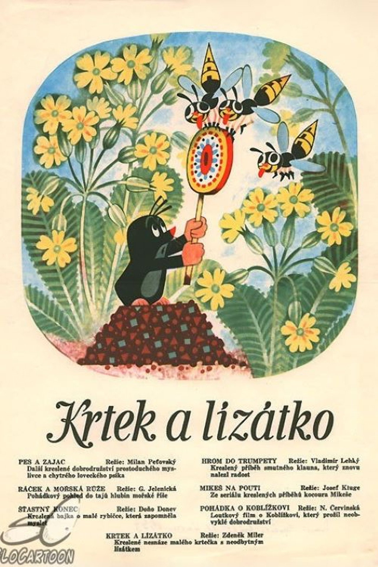 Krtek a lízátko filmaffisch