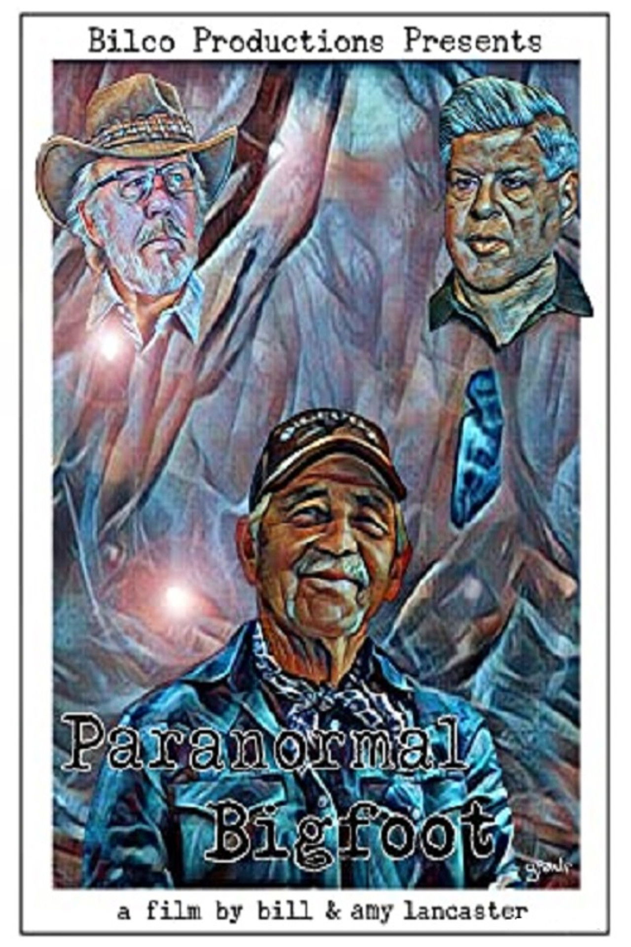 Paranormal Bigfoot Backdrop