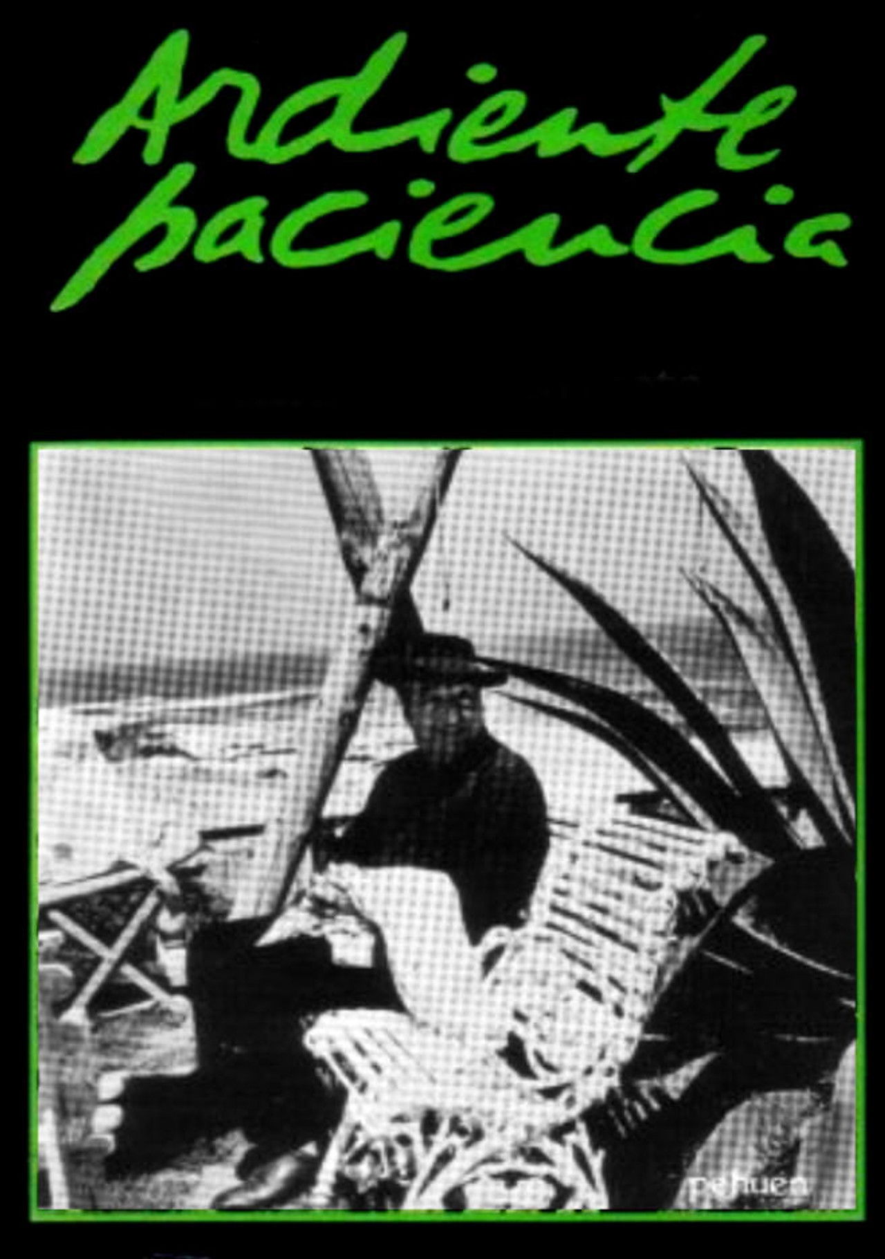 With Burning Patience Backdrop