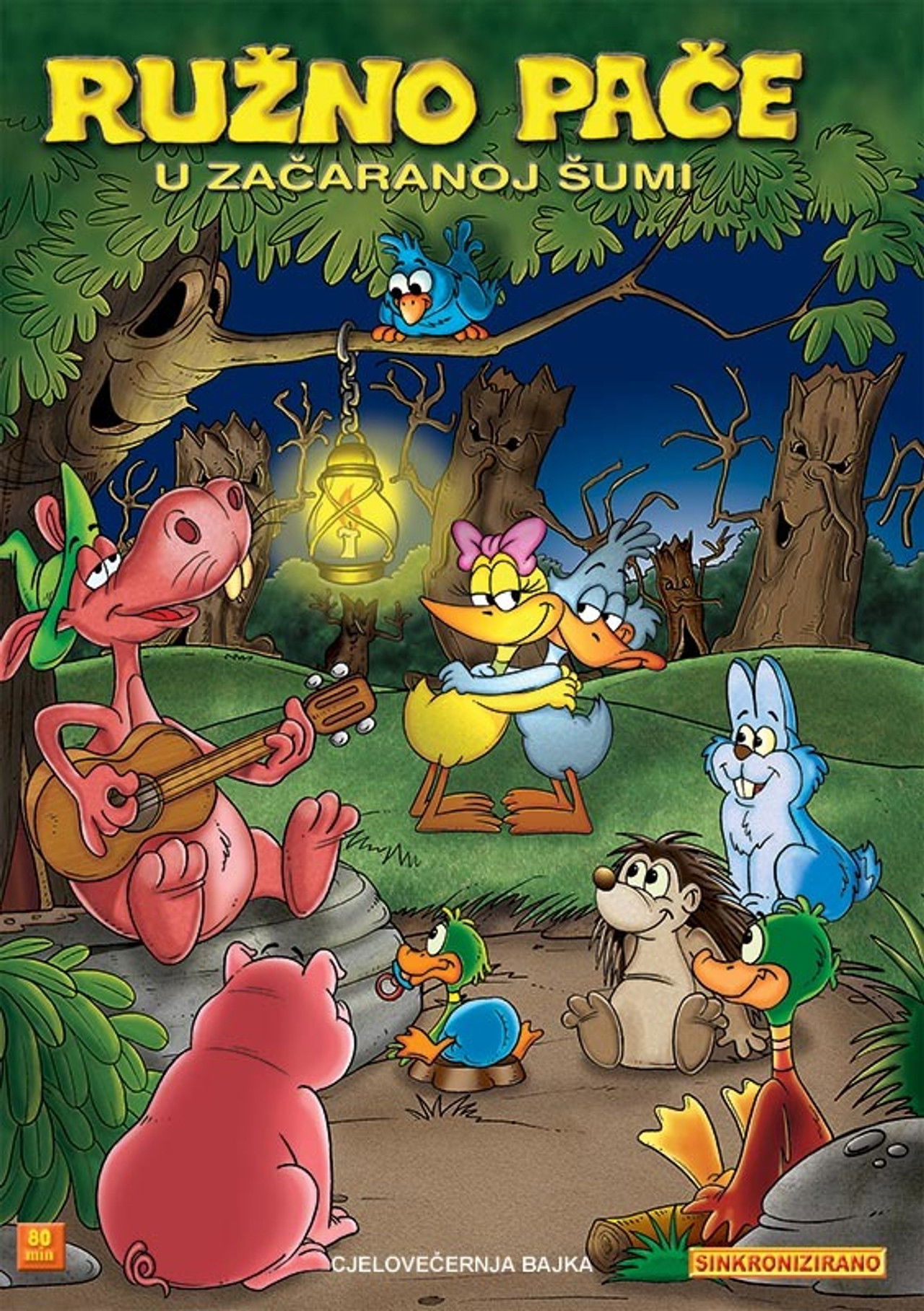 The Ugly Duckling In The Enchanted Forest Backdrop