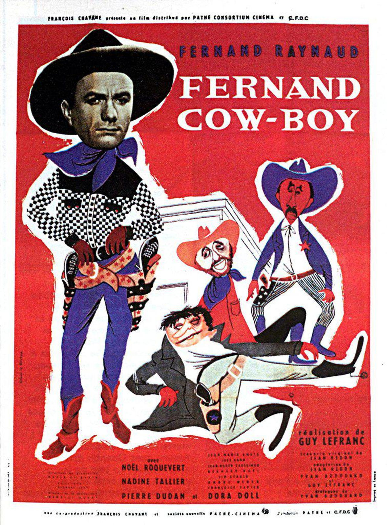 Fernand cow-boy Backdrop
