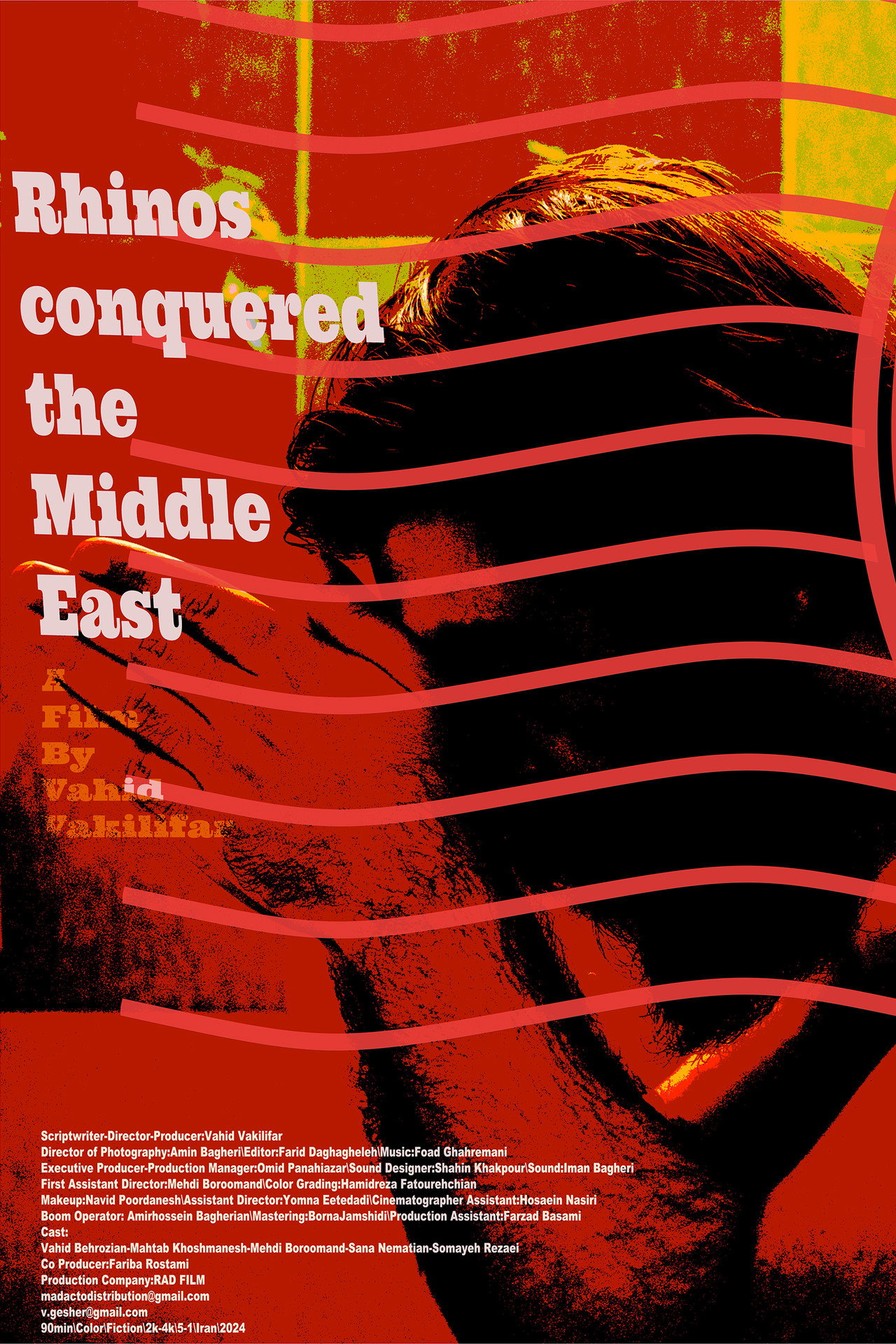 Rhinos Conquered the Middle East filmaffisch