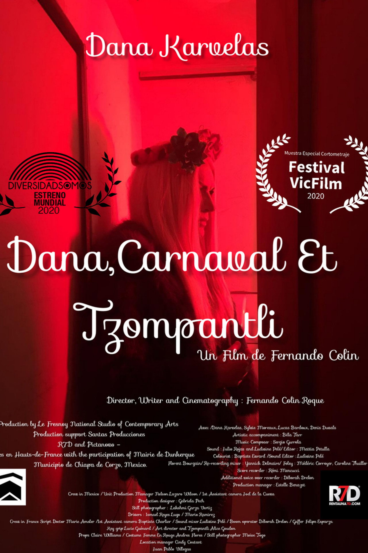 Dana, Carnaval y Tzompantli filmaffisch
