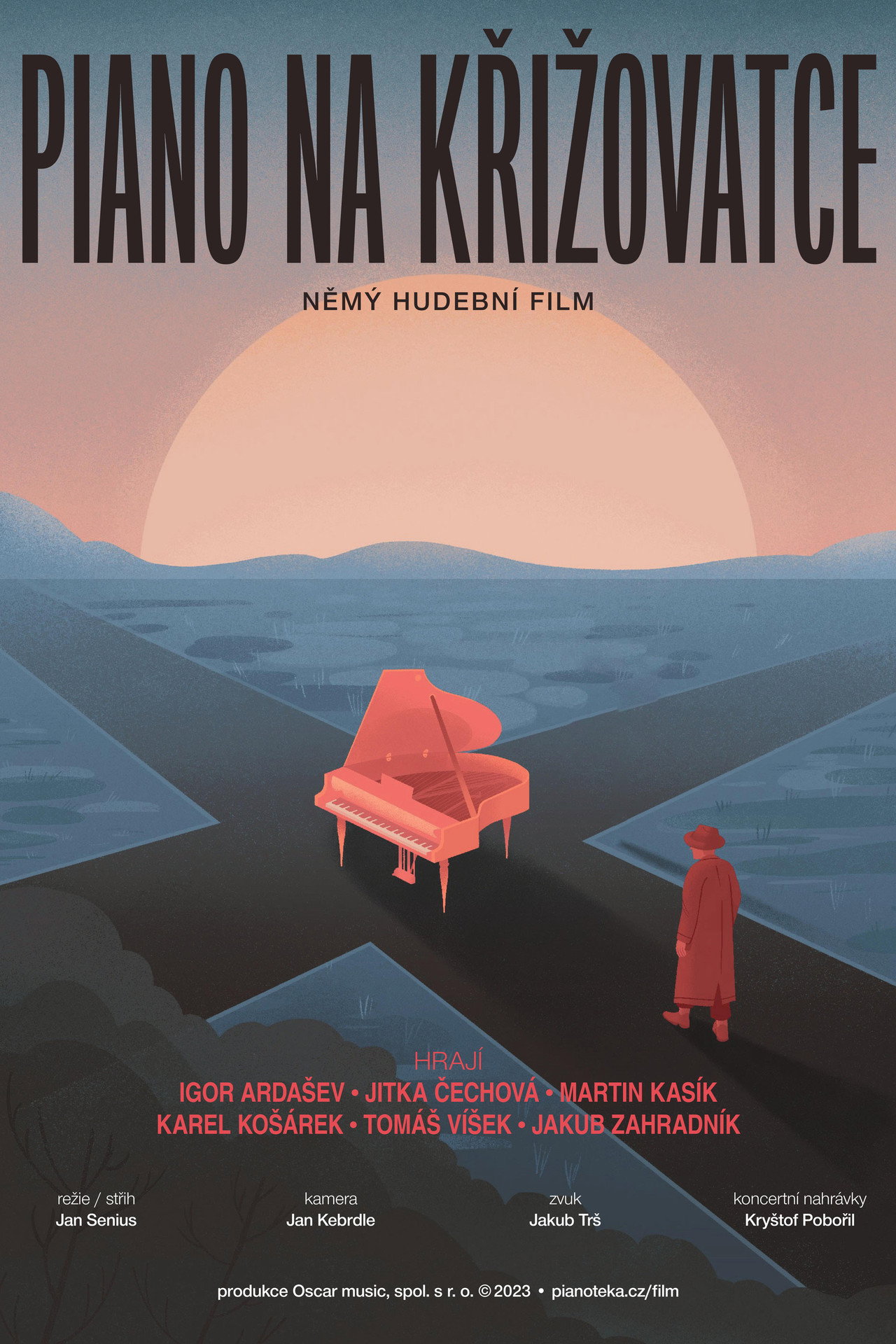 Piano na křižovatce poster