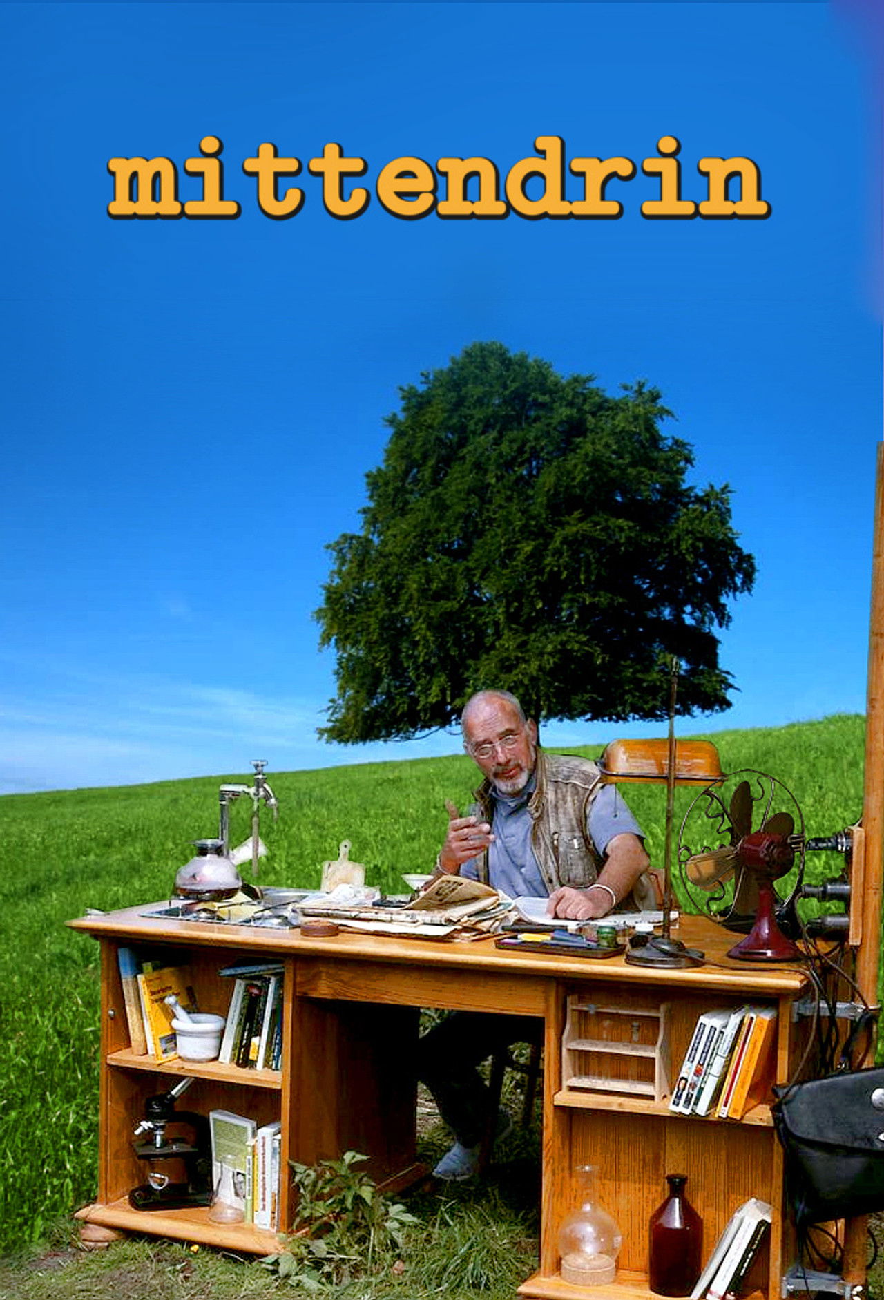 Në mes të gjithçkaje backdrop