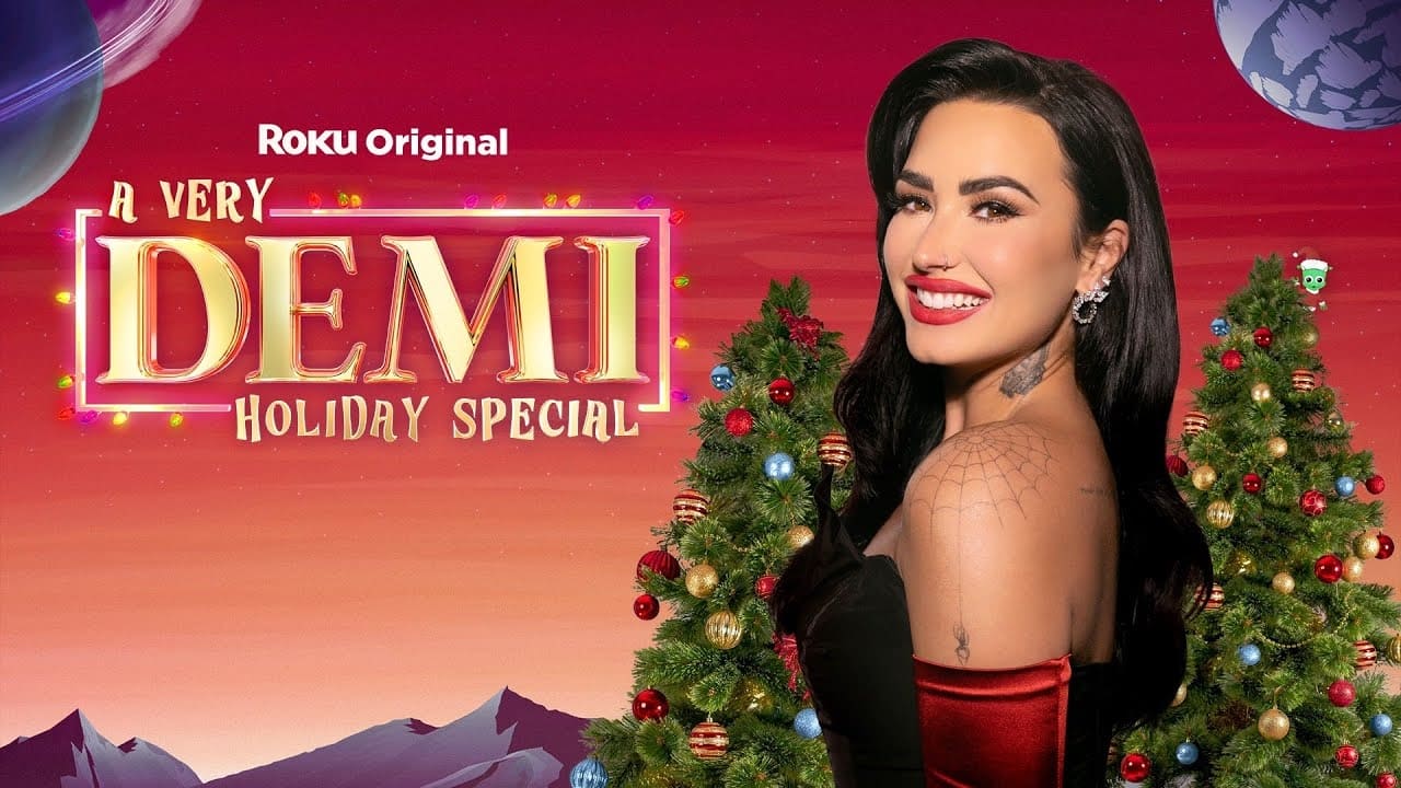 A Very Demi Holiday Special Backdrop Image