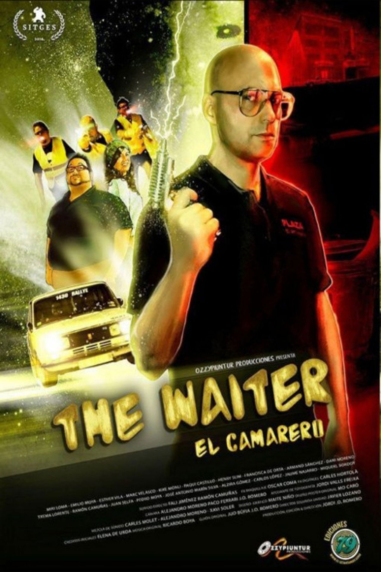 The Waiter (El camarero) Backdrop