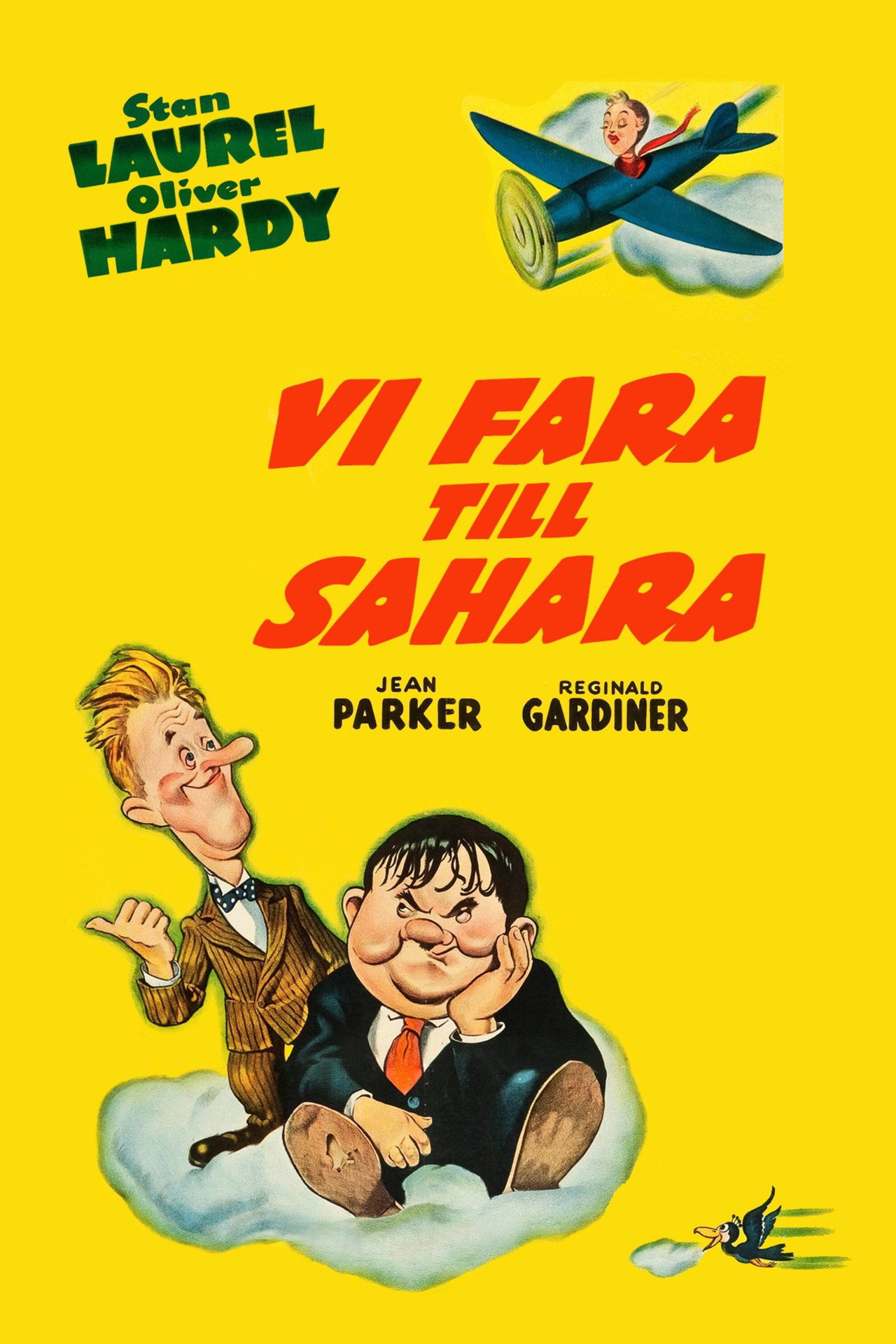 Vi fara till Sahara filmaffisch