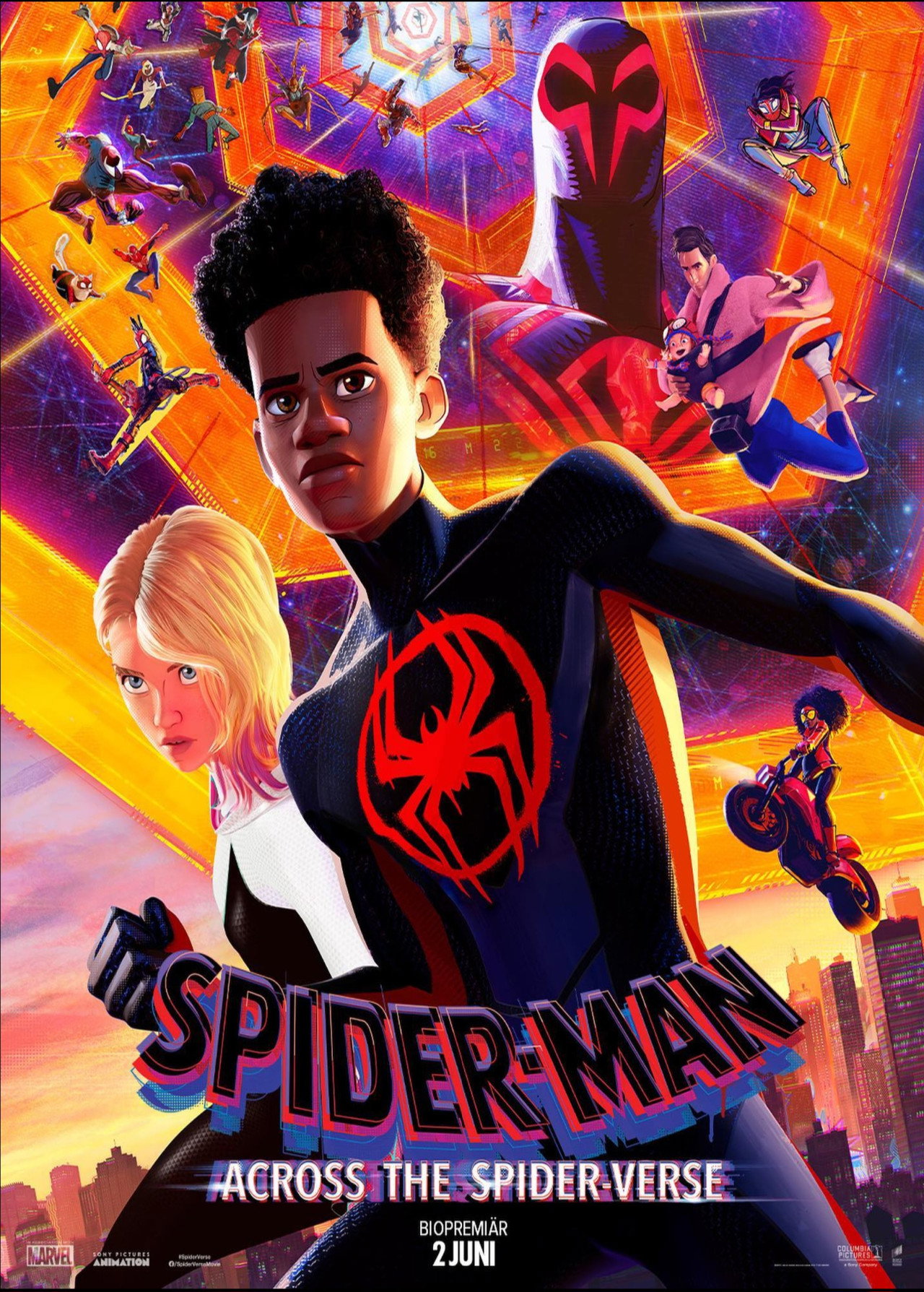 Spider-Man: Across the Spider-Verse filmaffisch