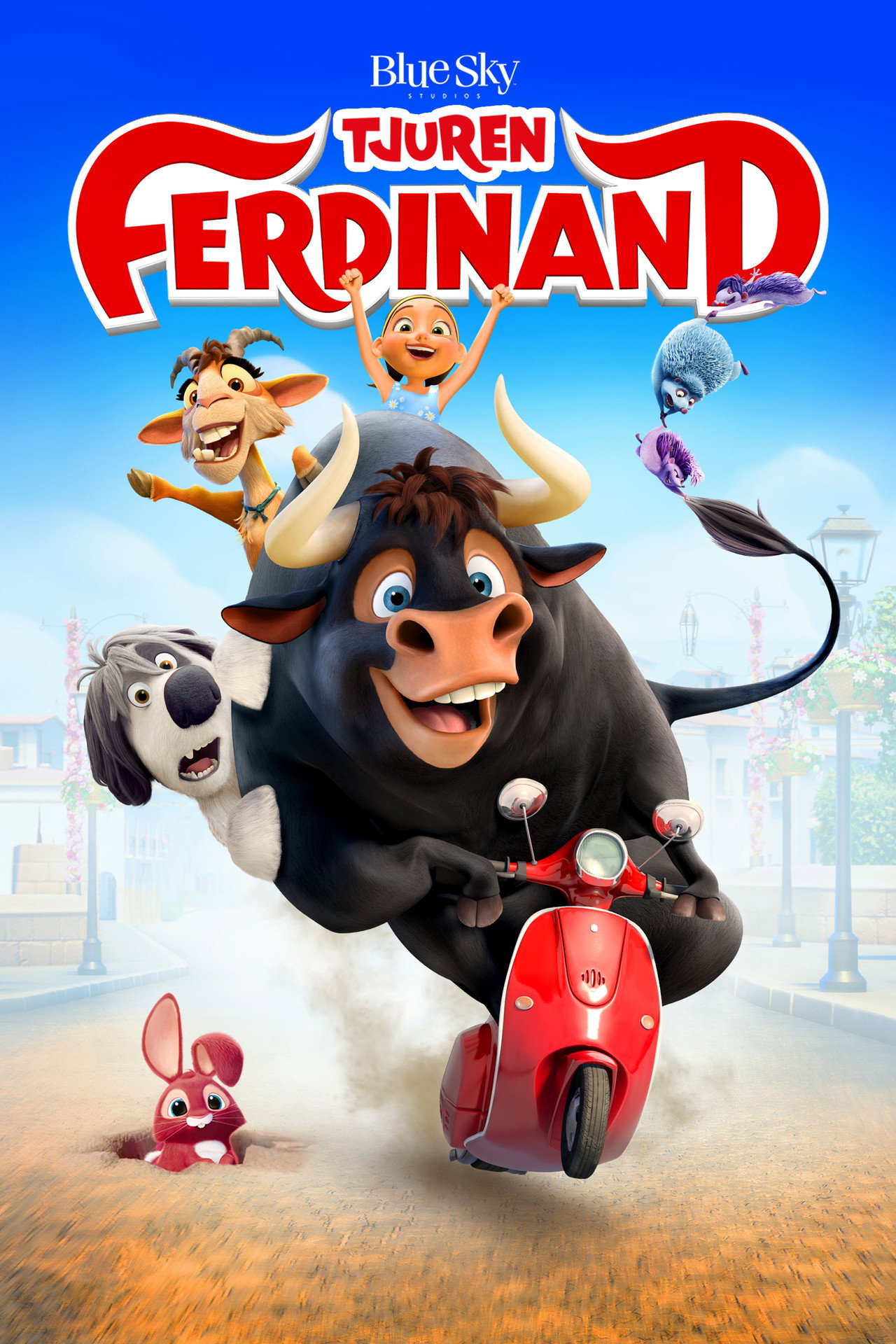 Tjuren Ferdinand filmaffisch