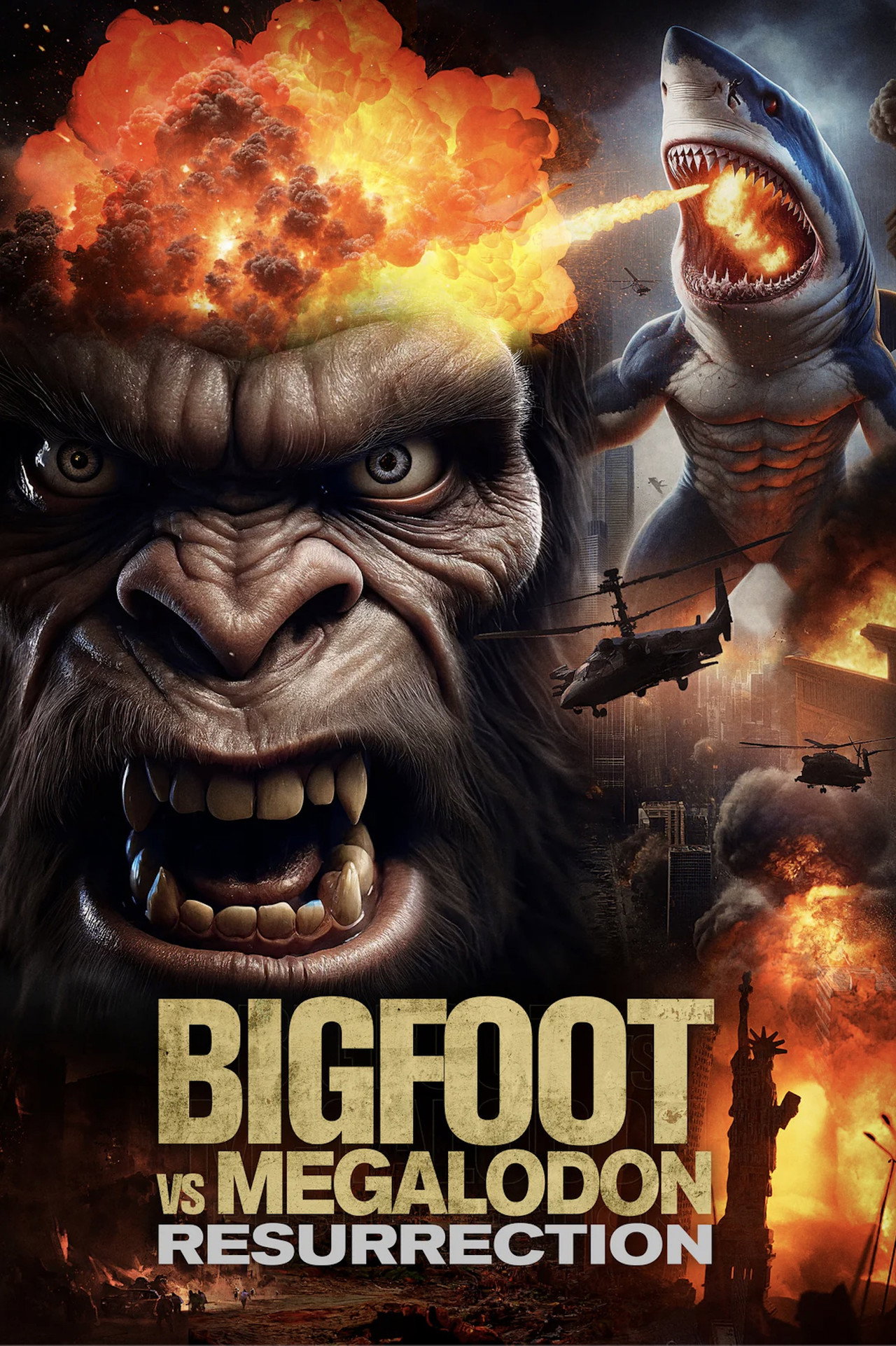 Bigfoot vs Megalodon: Resurrection