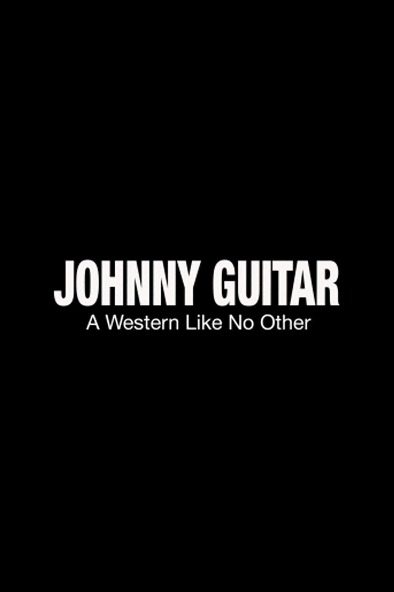 Banner Johnny Guitar: A Western Like No Other