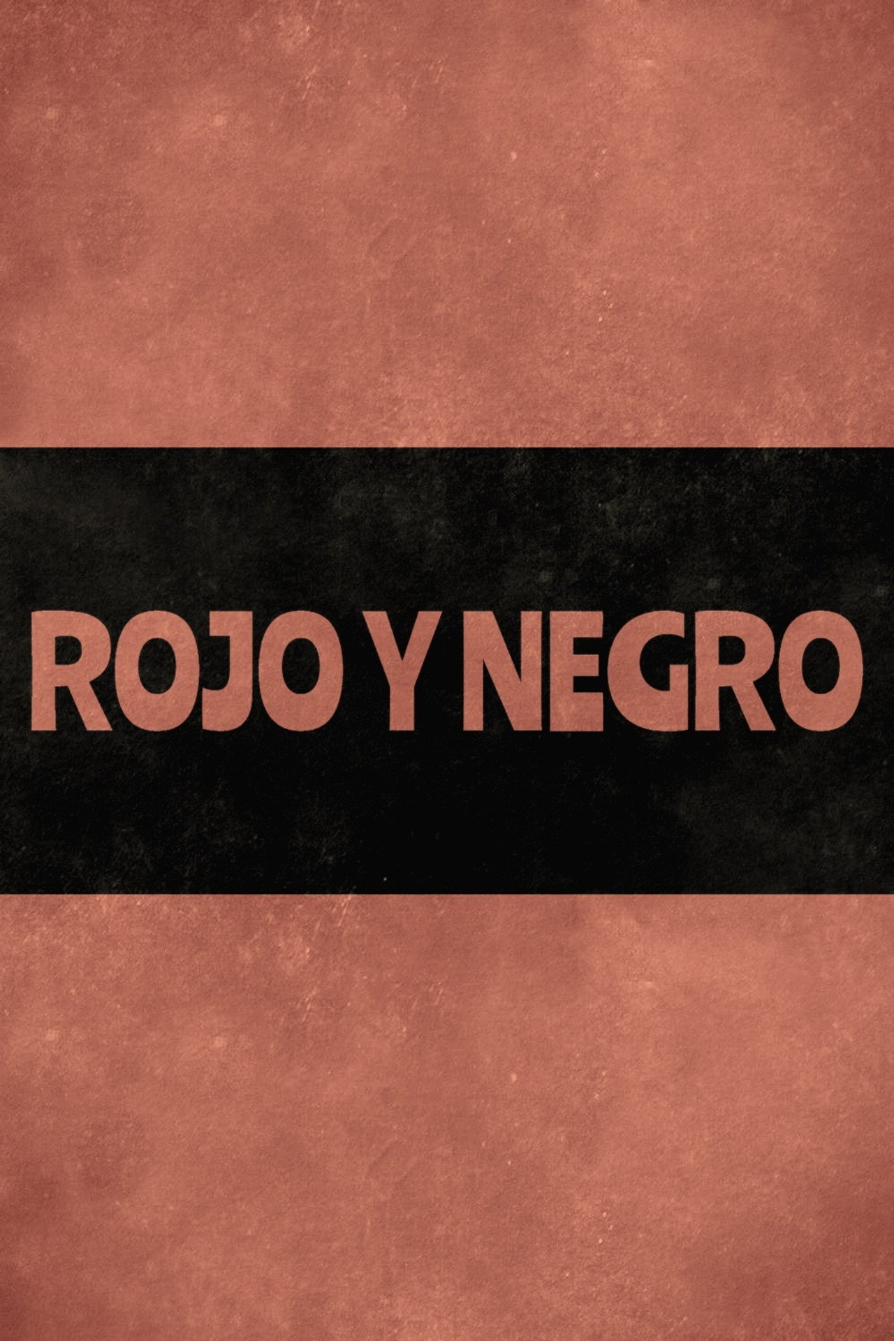 Rojo y negro filmaffisch