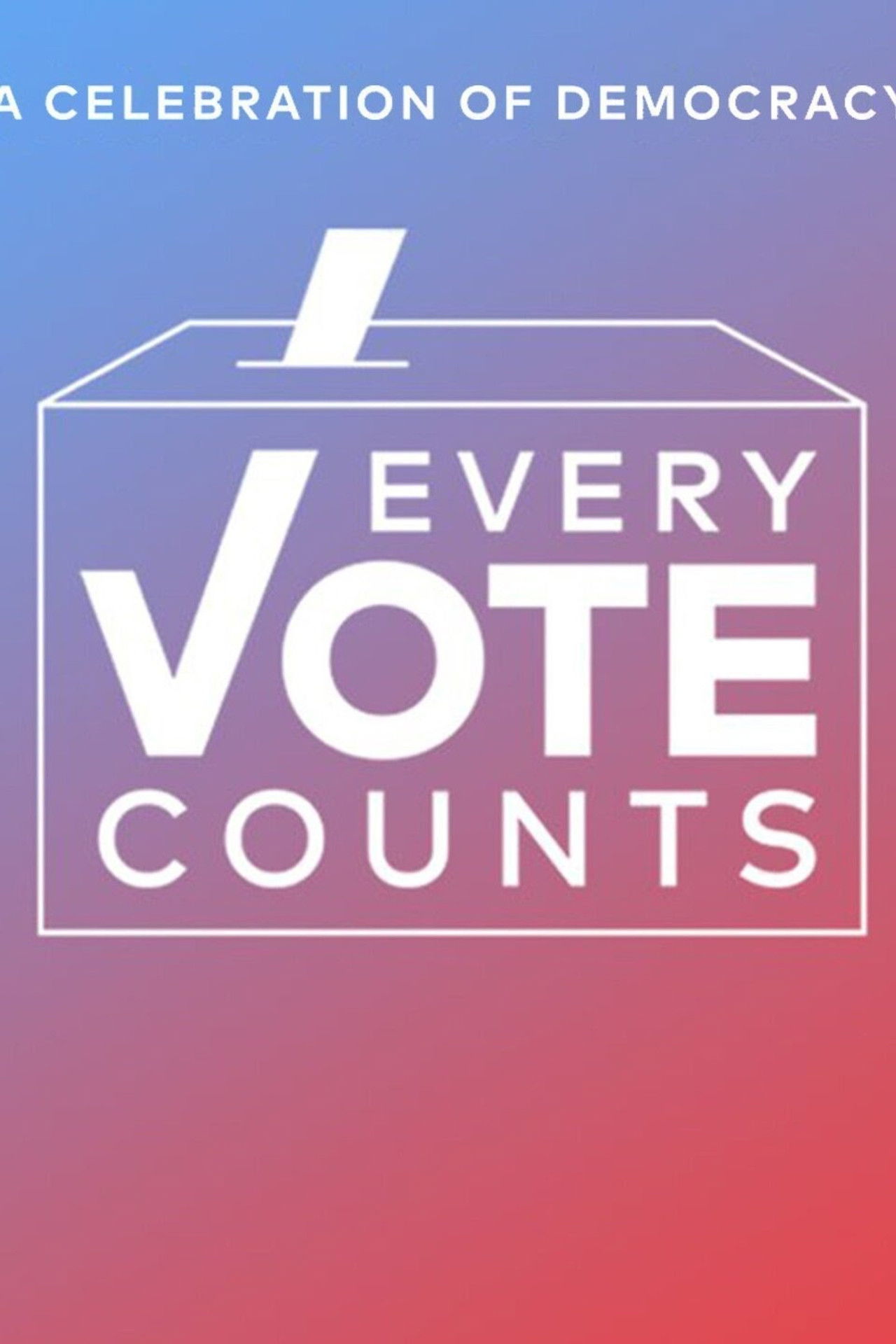 Every Vote Counts: A Celebration of Democracy Backdrop