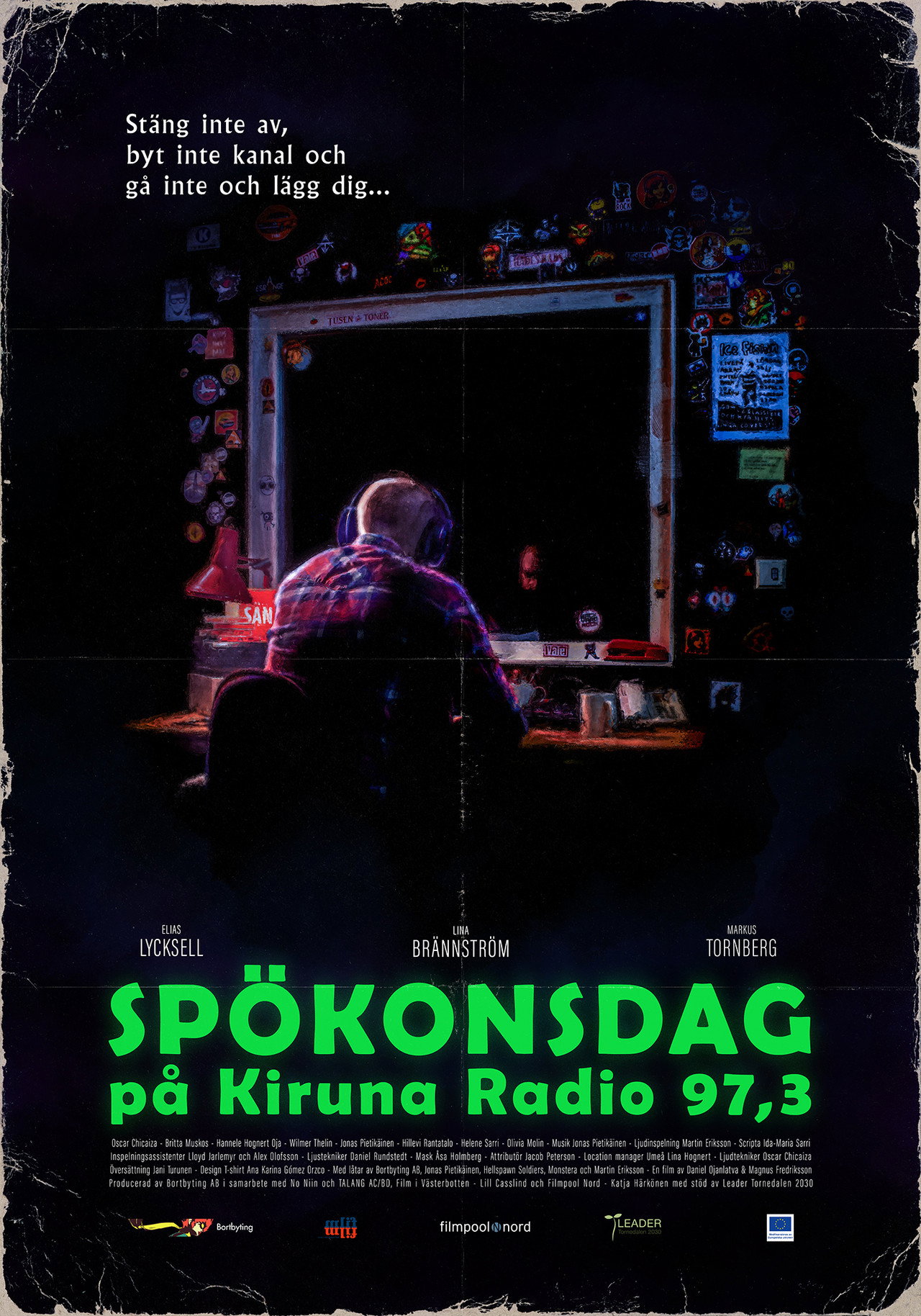 Spökonsdag på Kiruna Radio 97,3 filmaffisch