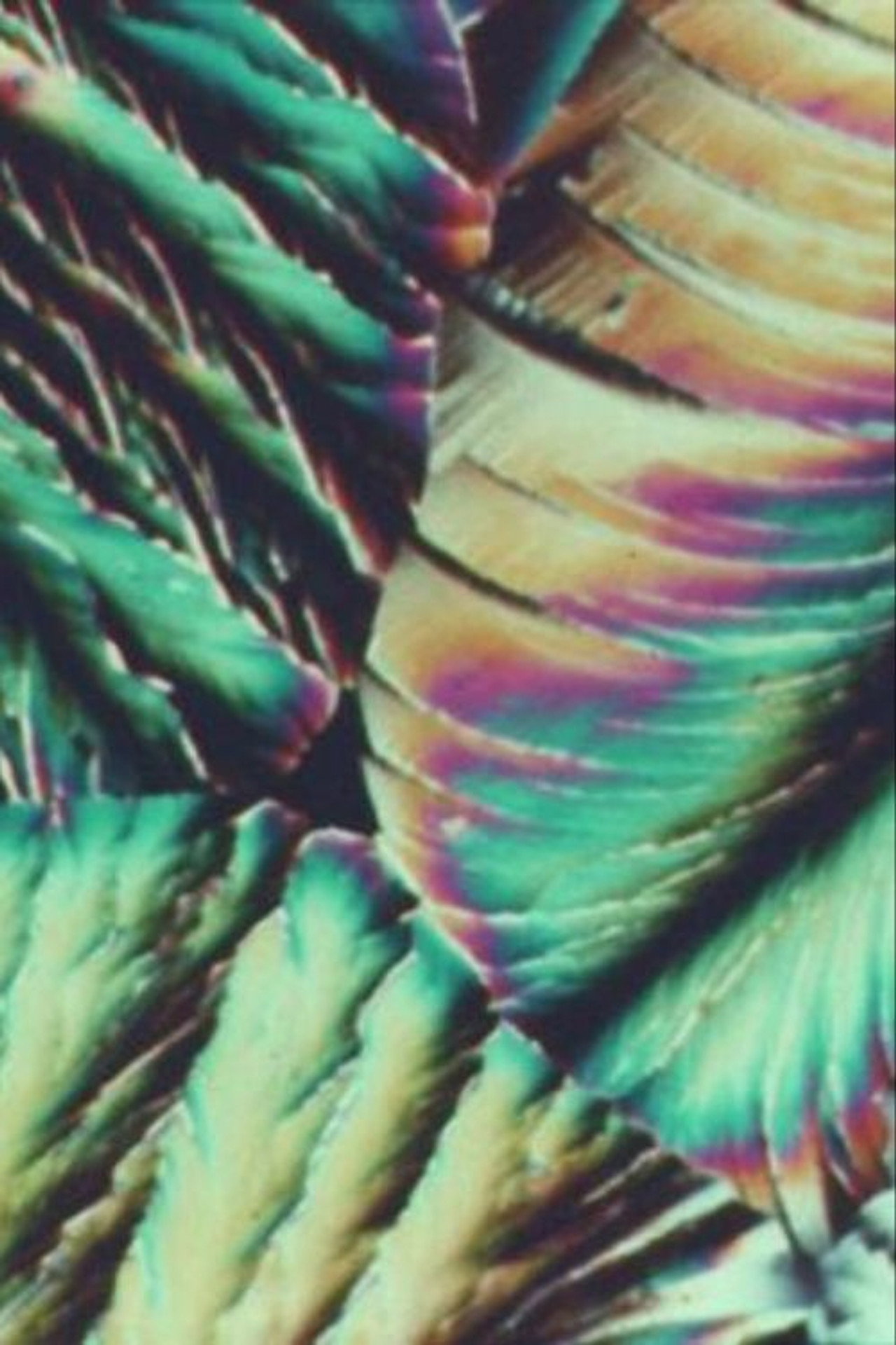 Kristallen en Kleur Backdrop