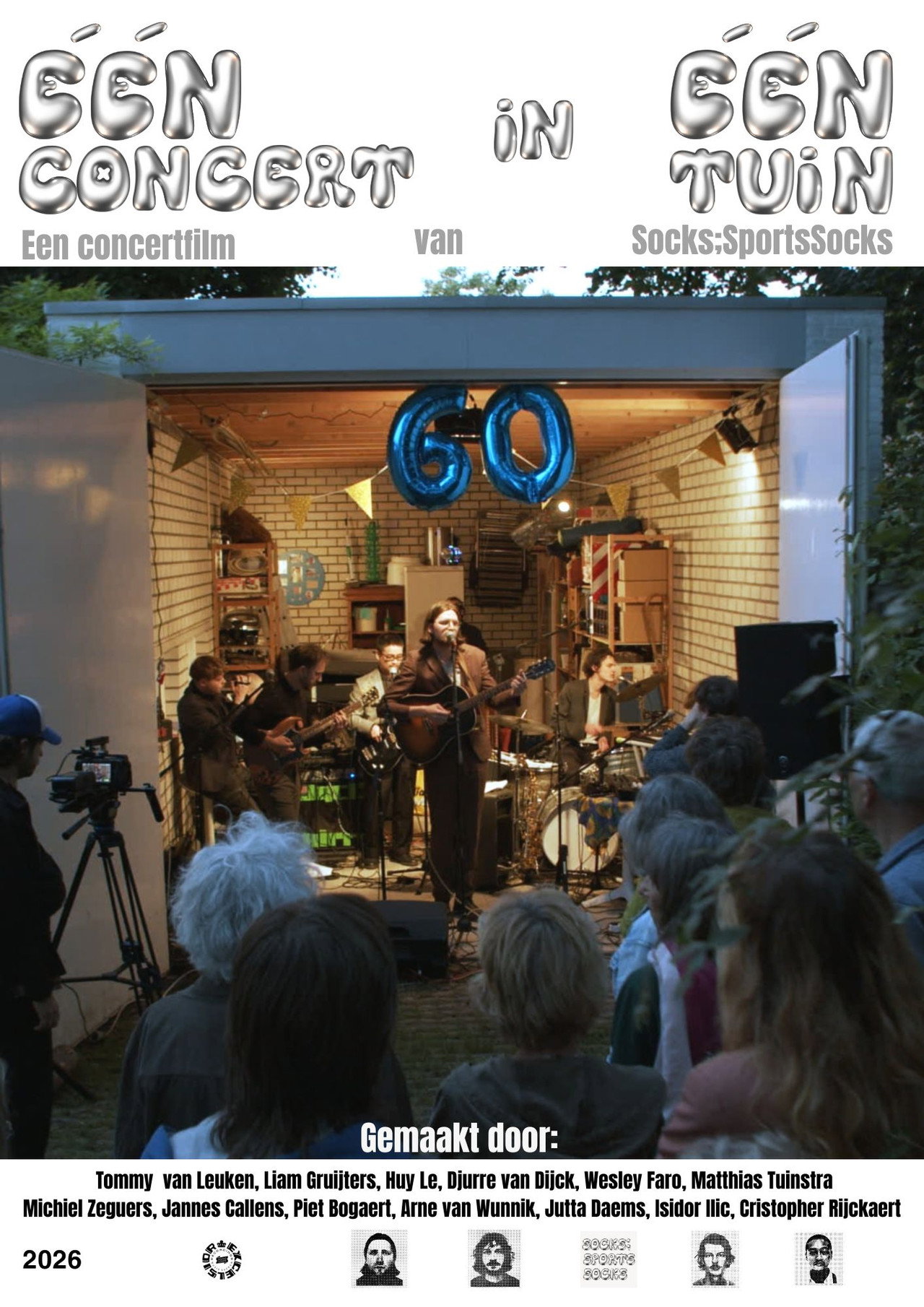 Één concert in één tuin.
