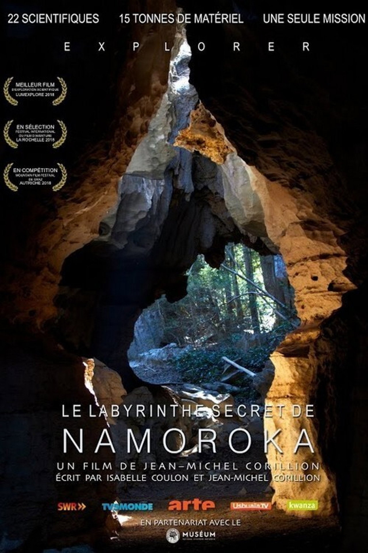 Le Labyrinthe secret de Namoroka filmaffisch