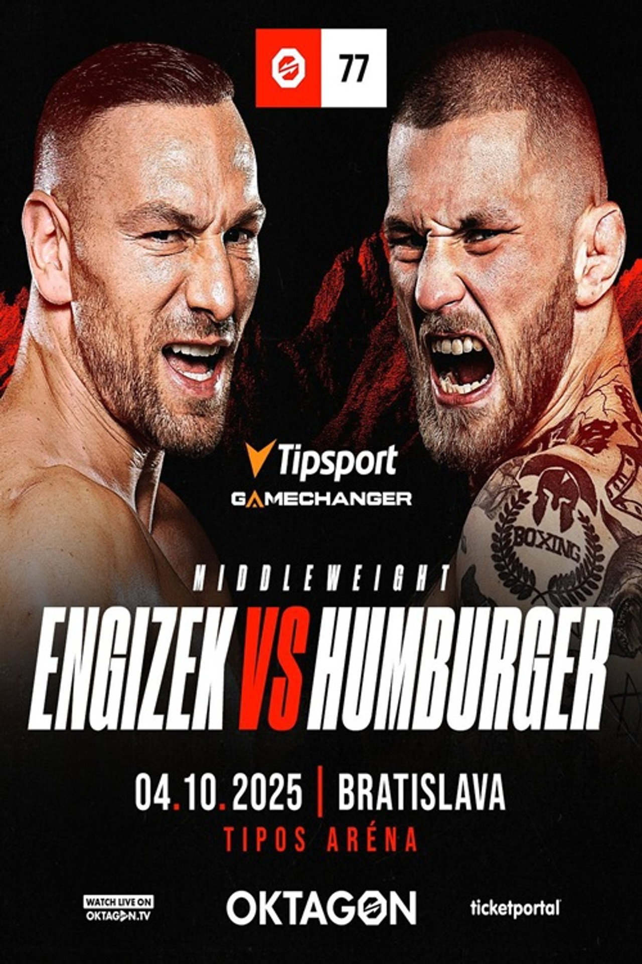 OKTAGON 77: Engizek vs. Humburger filmaffisch