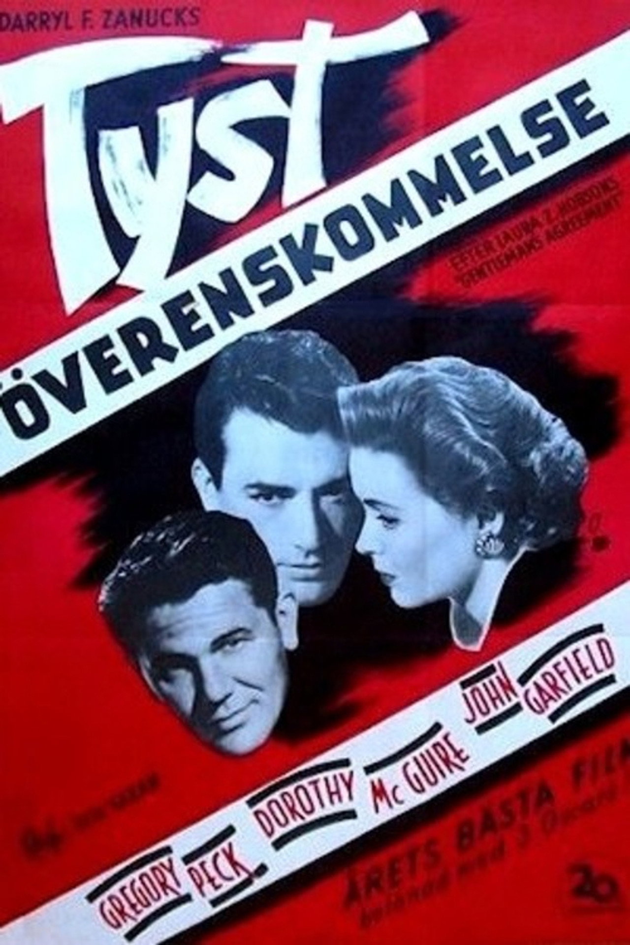 Tyst överenskommelse filmaffisch
