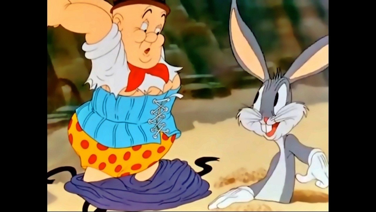 Scen från The Wacky Wabbit