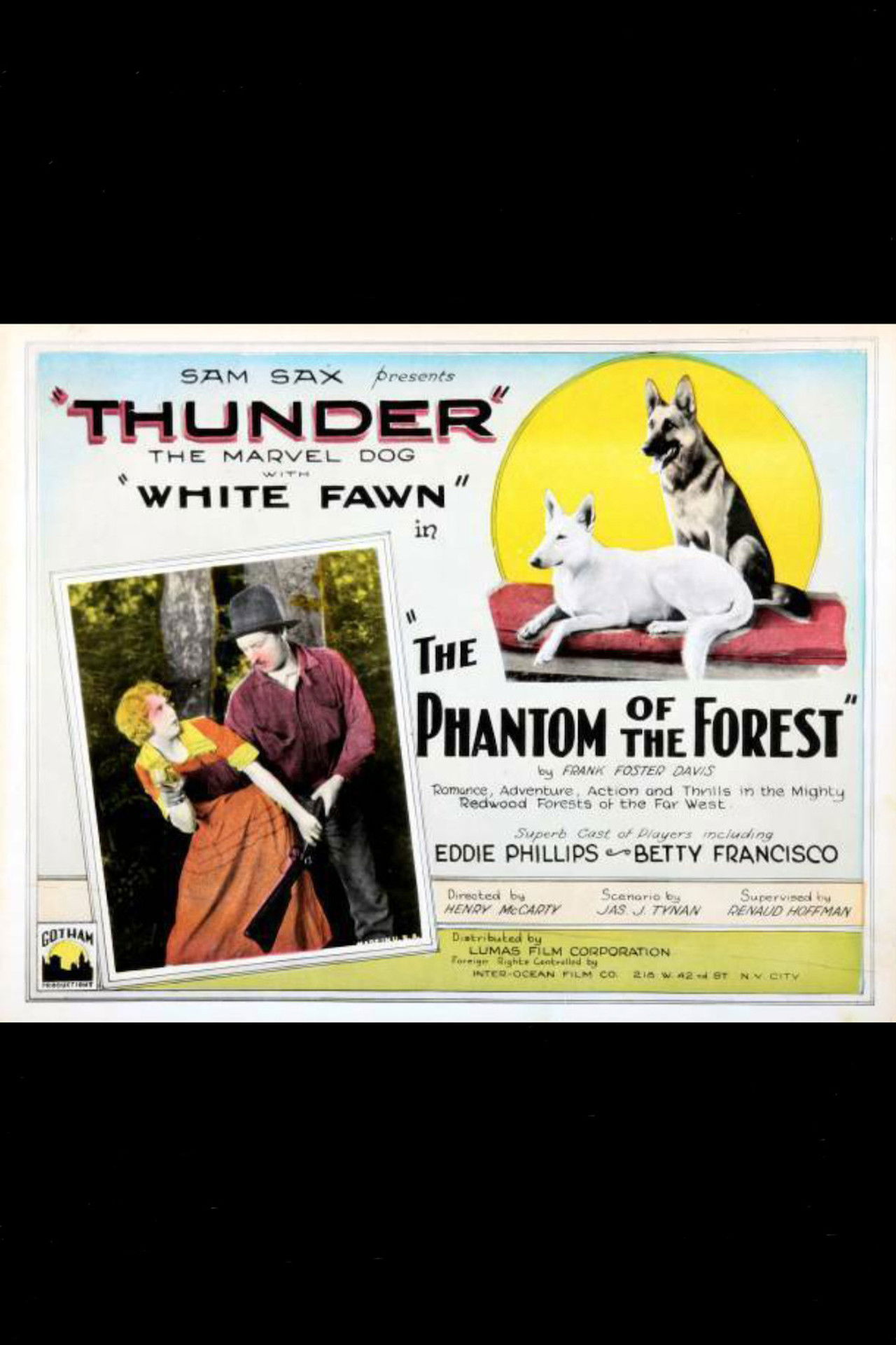 The Phantom of the Forest Backdrop