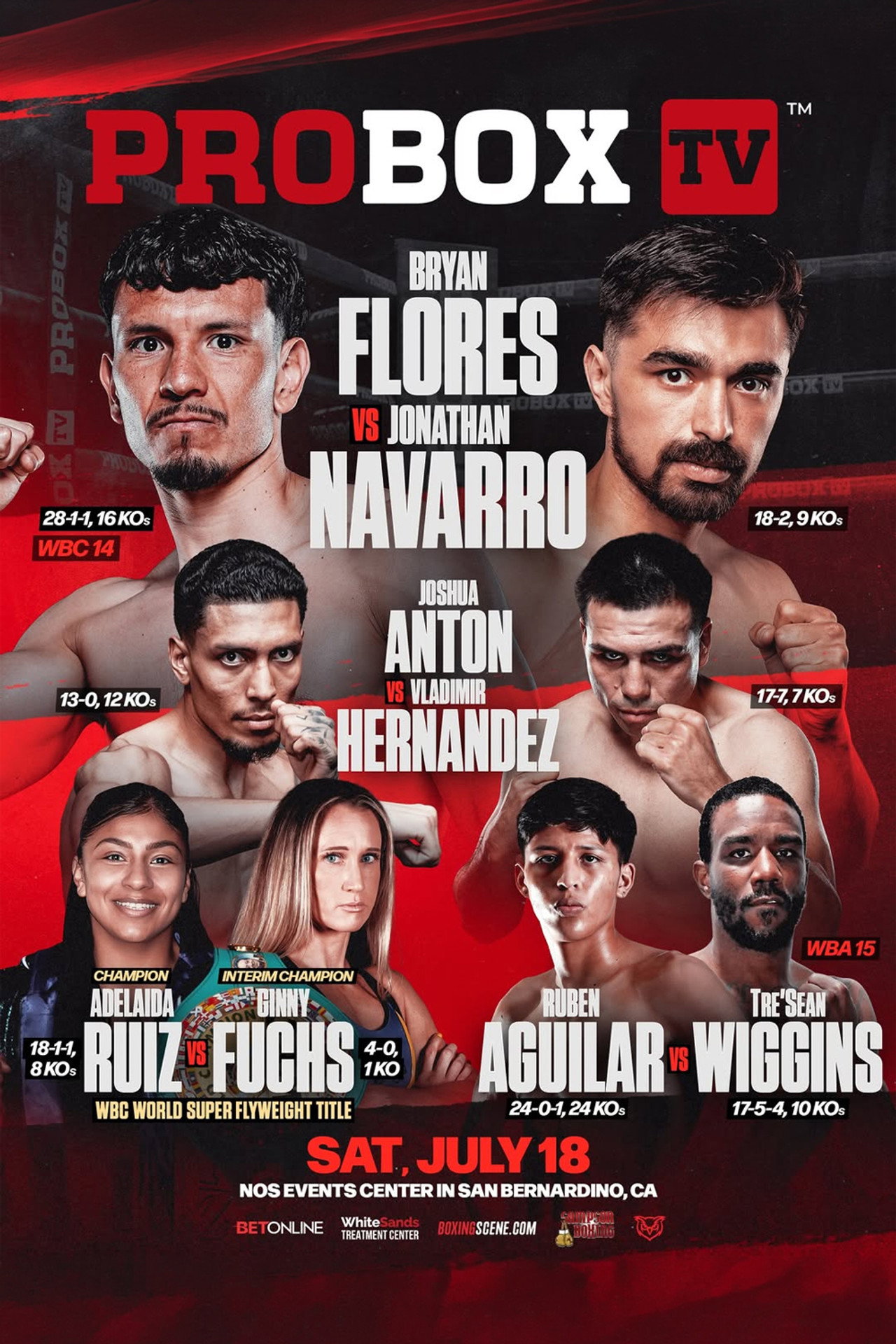 Bryan Flores vs. Jonathan Navarro filmaffisch