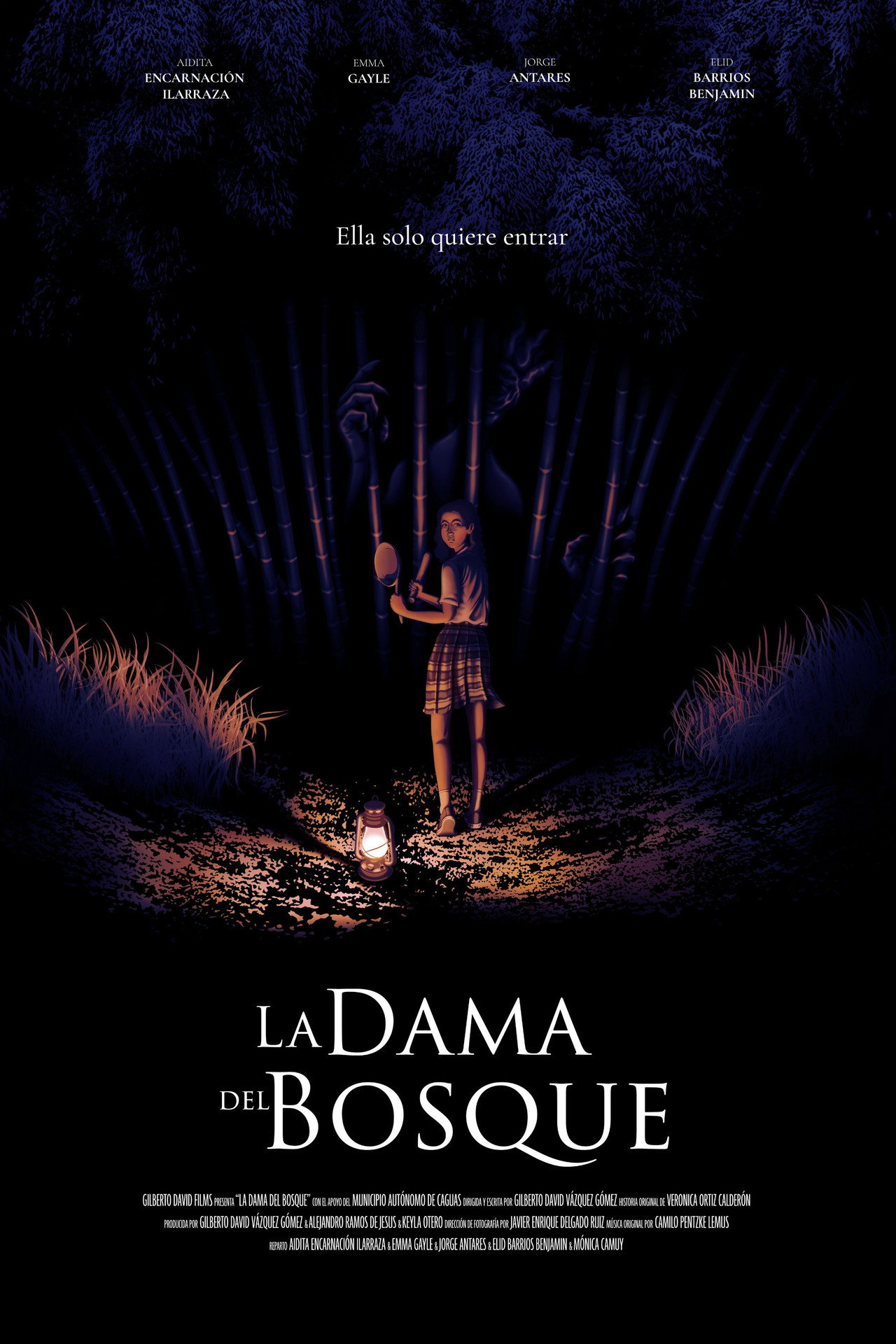 La Dama del Bosque filmaffisch