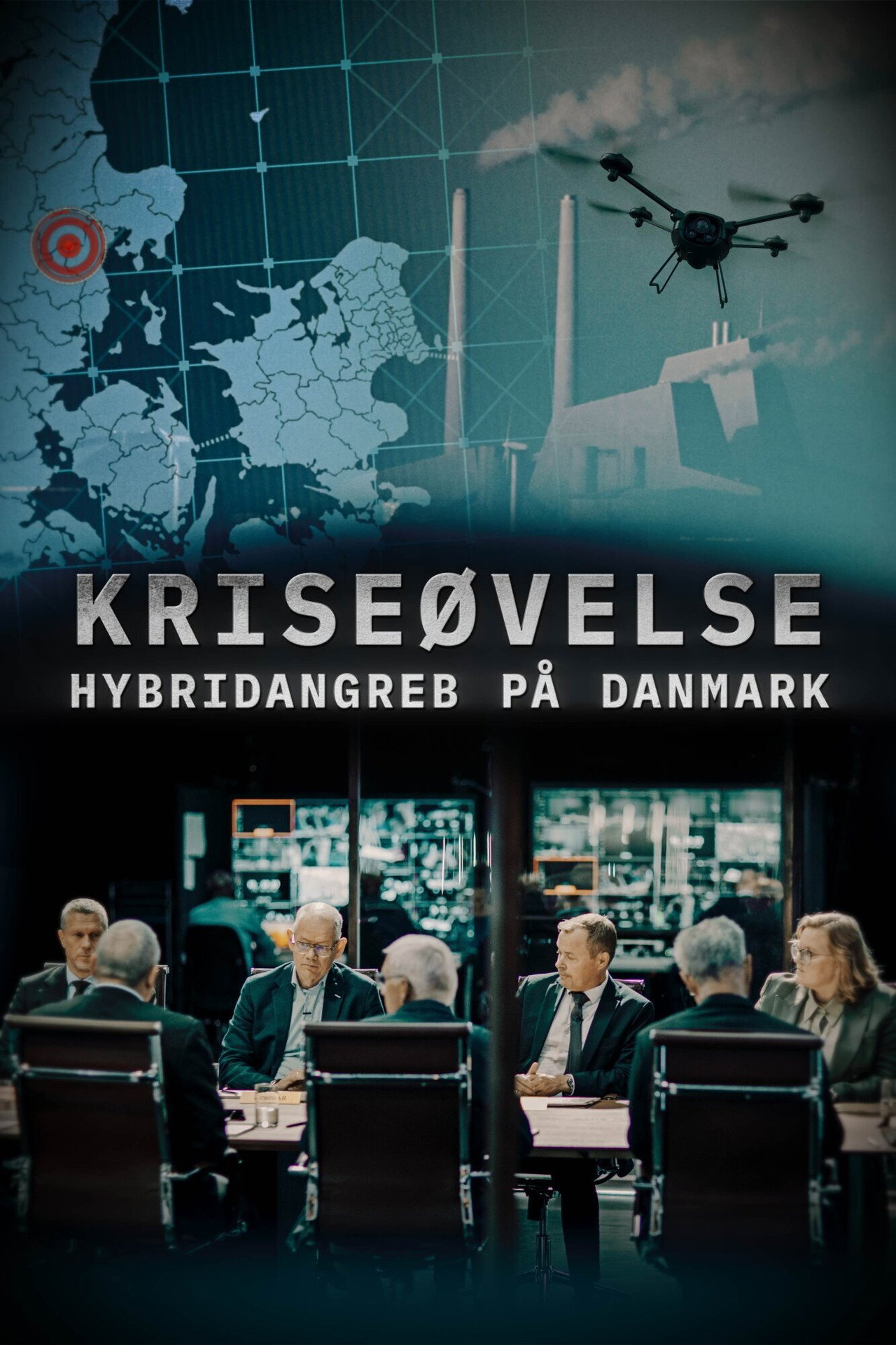 Crisis exercise: Hybrid attacks on Denmark poster