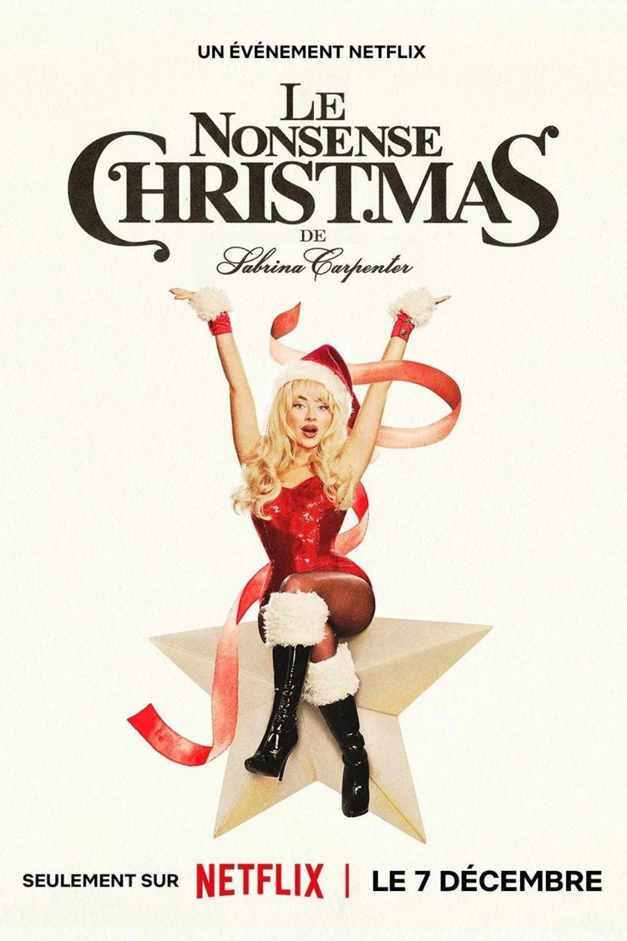 Le Nonsense Christmas de Sabrina Carpenter poster