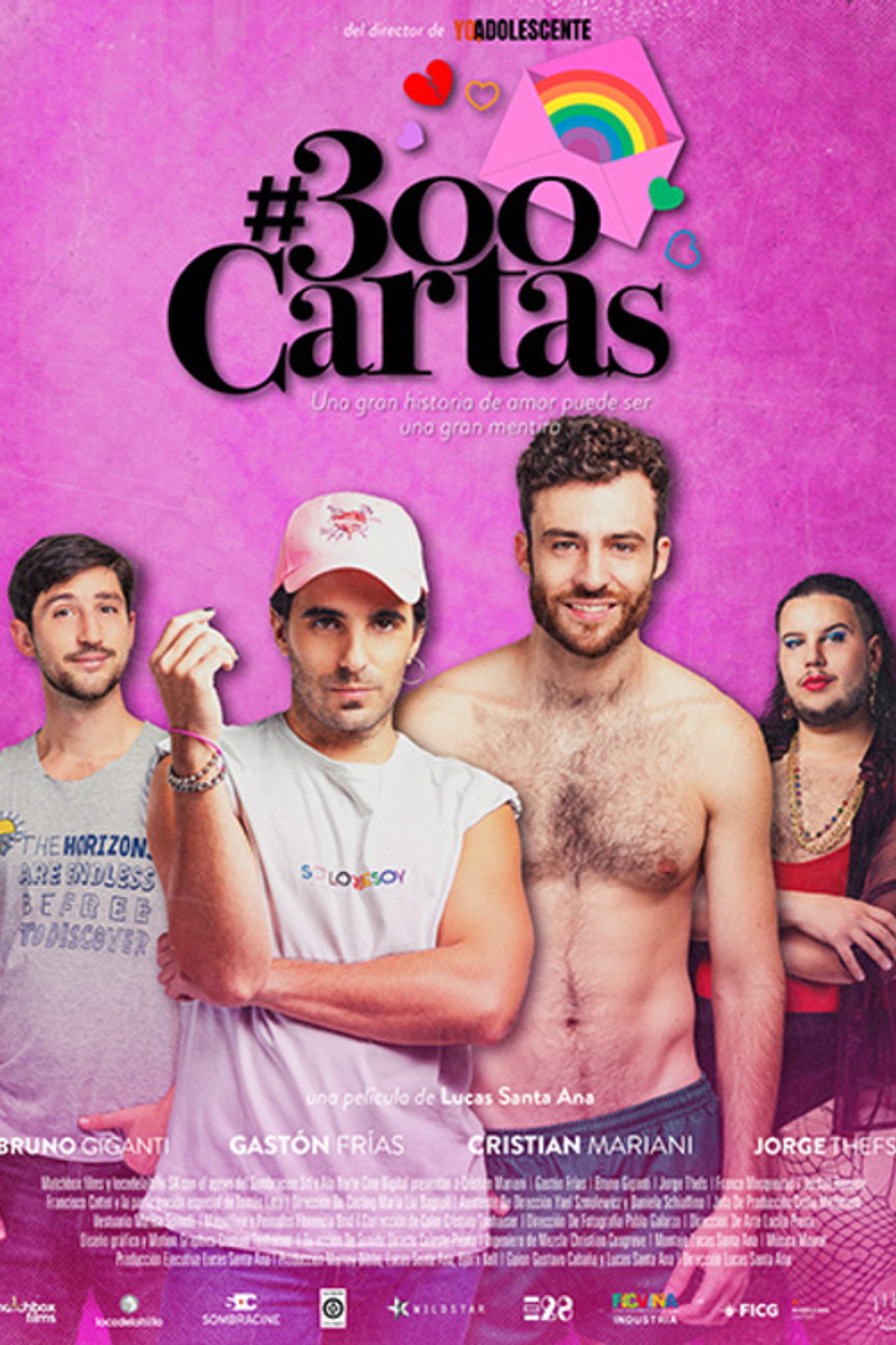 #300cartas filmaffisch