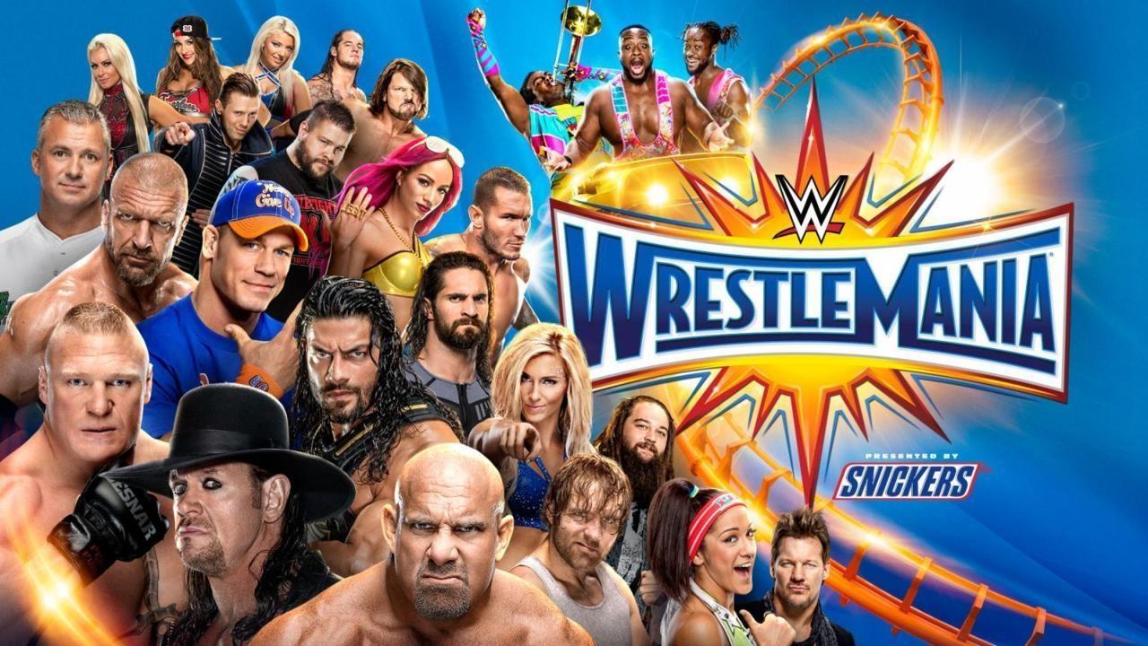 WWE WrestleMania 33 background