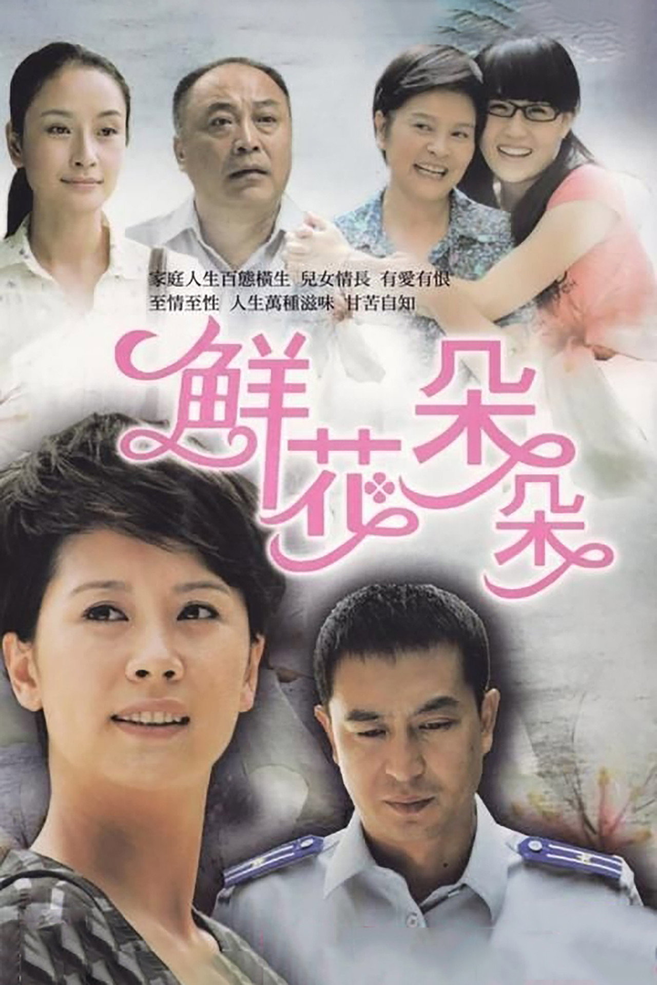 鲜花朵朵 affisch