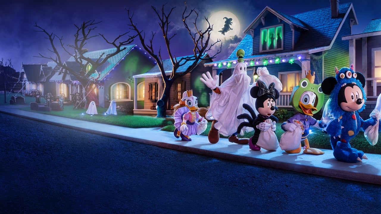 Mickey and Friends: Trick or Treats Backdrop Image