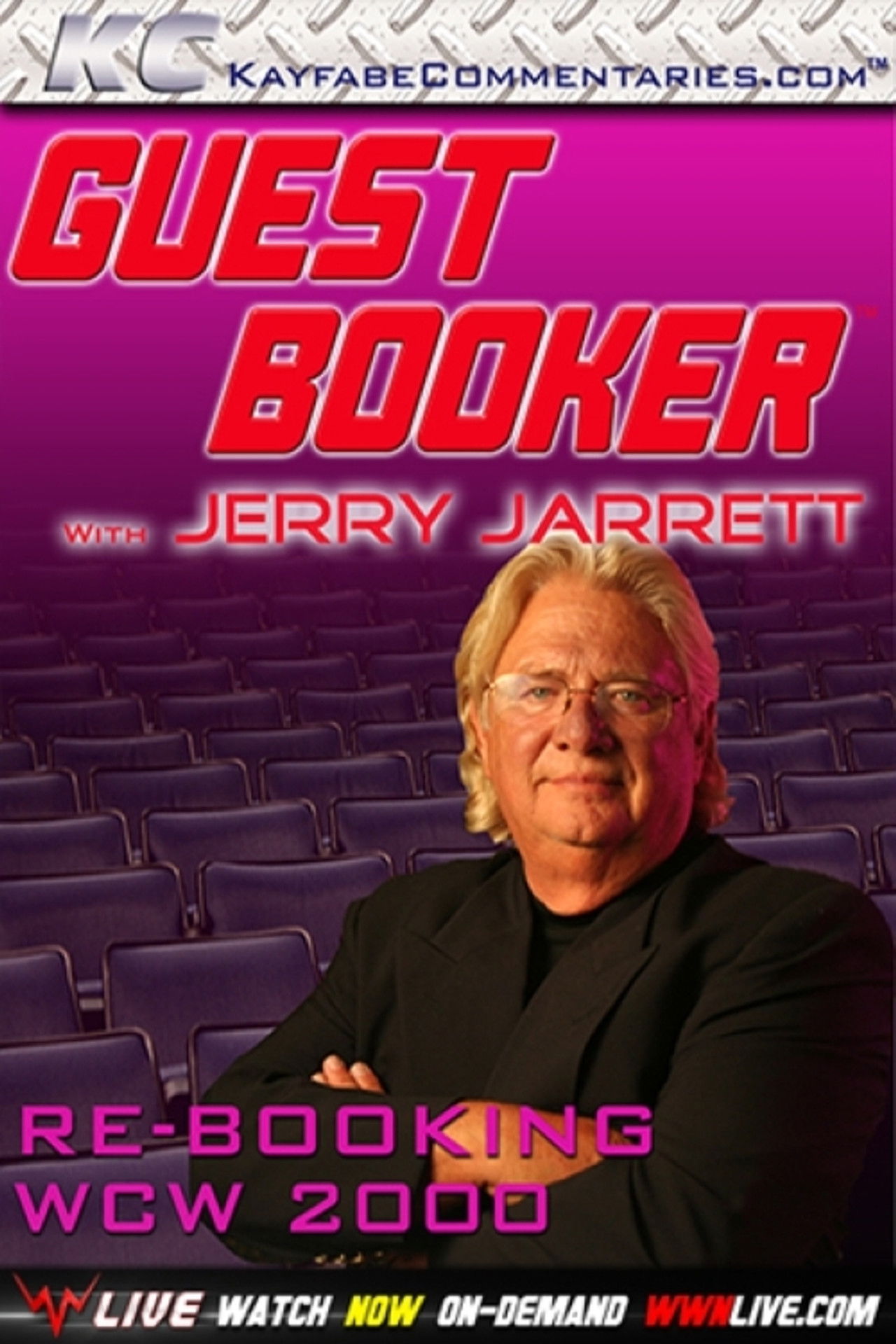 Guest Booker with Jerry Jarrett Backdrop
