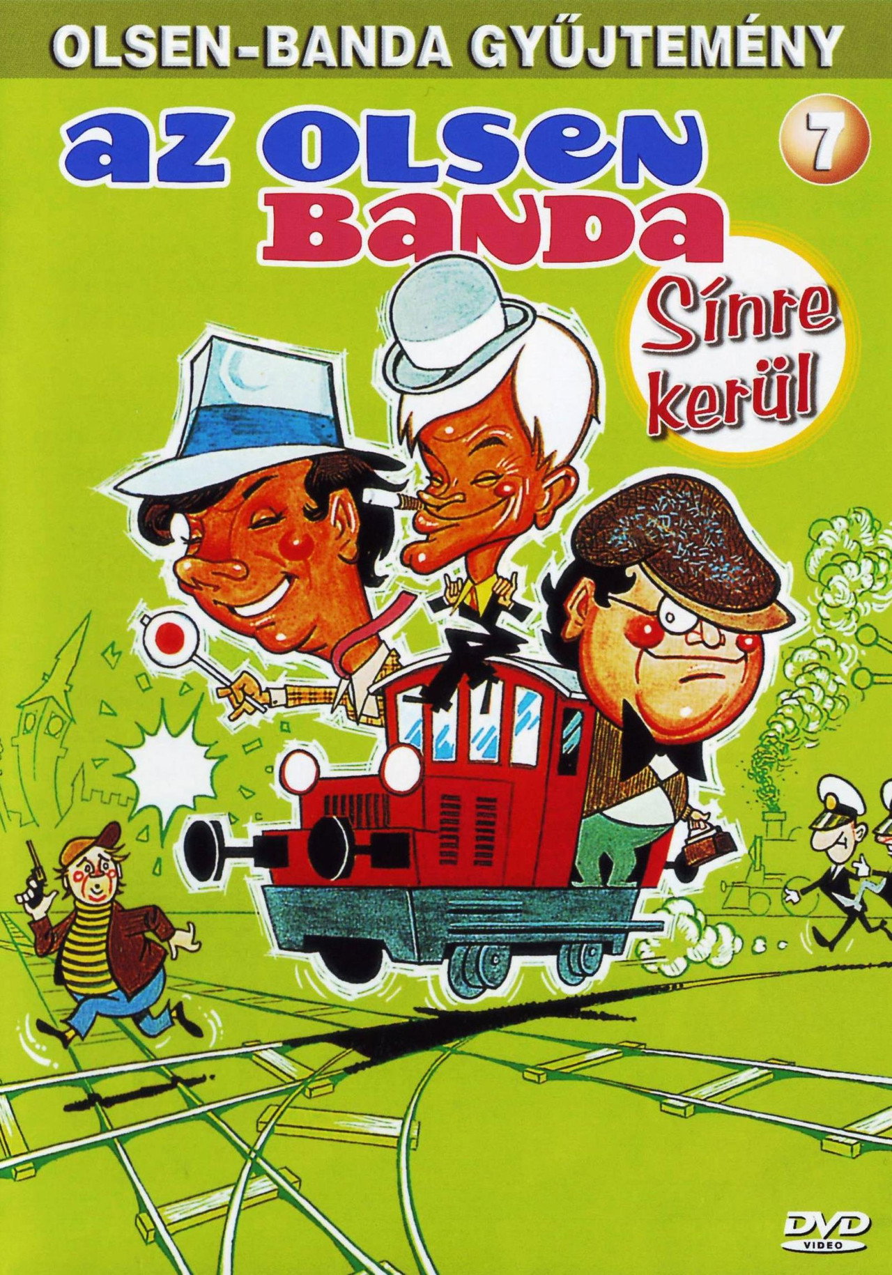 Az Olsen-banda sínre kerül – plakát 6