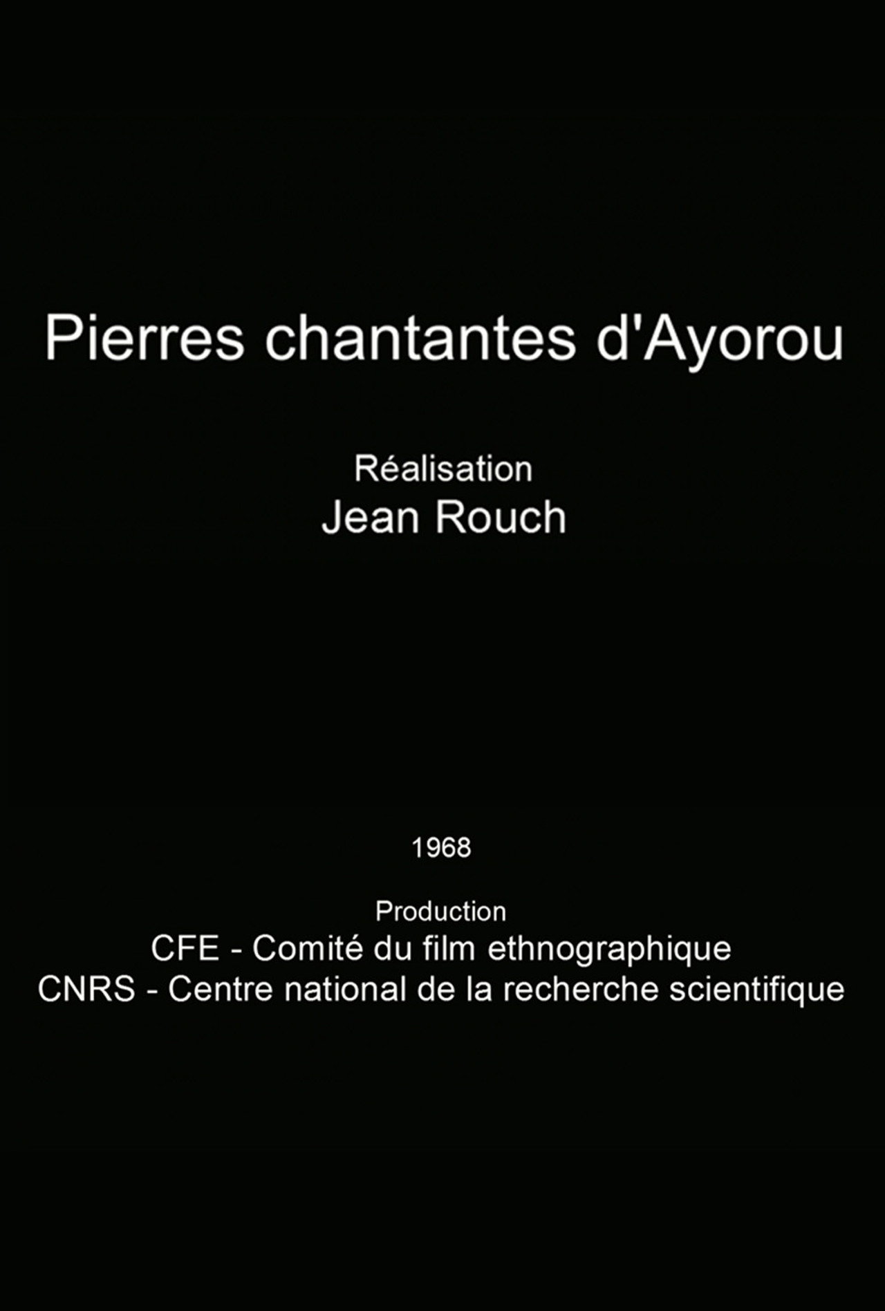 Pierres Chantantes d'Ayorou