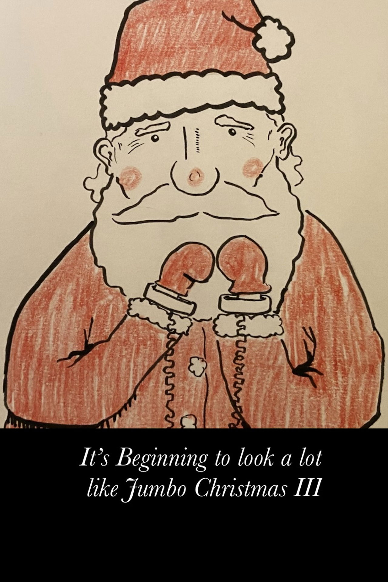 It's beginning to look a lot like Jumbo Christmas III Backdrop