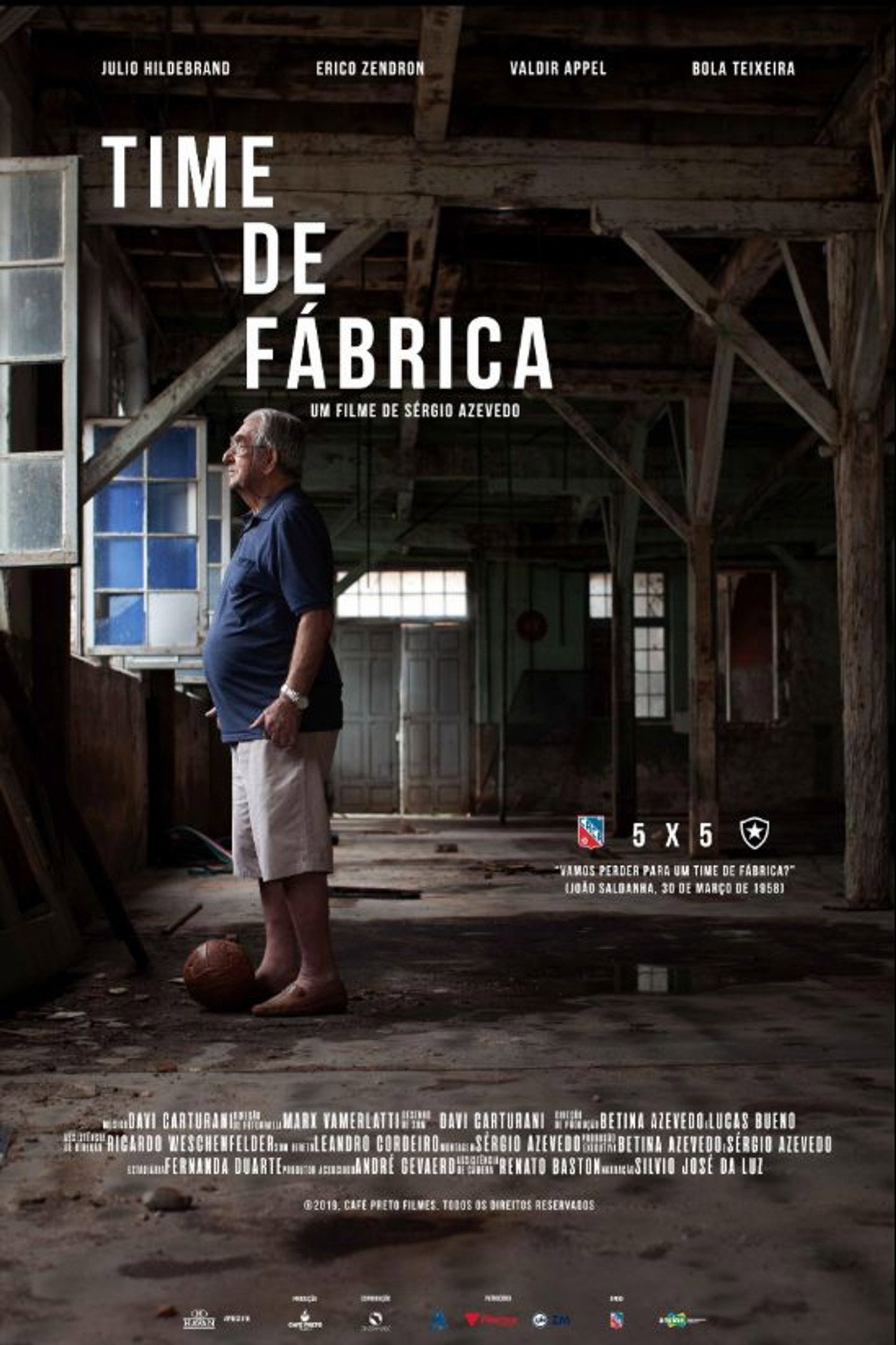 Time de Fábrica filmaffisch